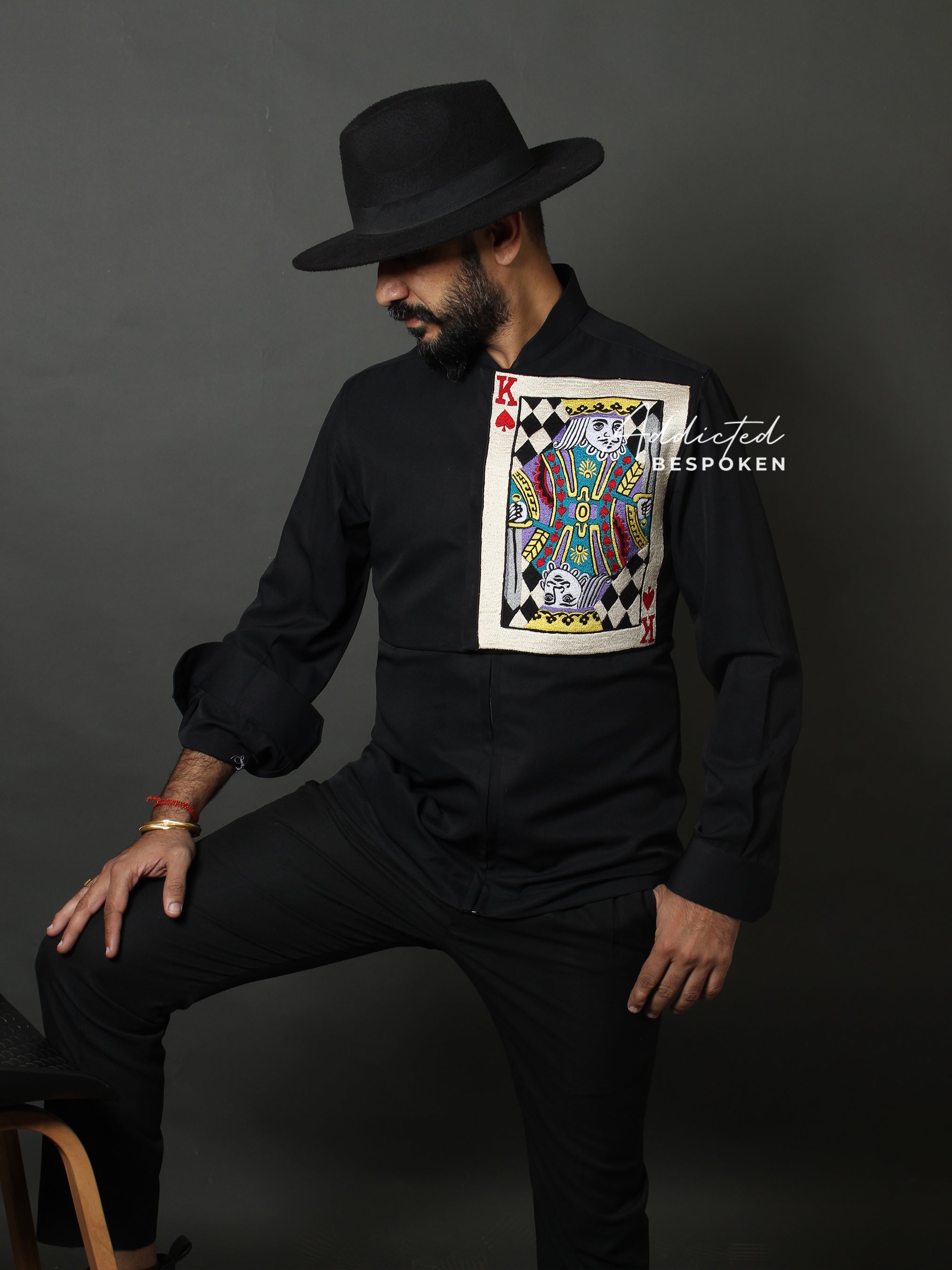 Regal King Card Cowboy Shirt Addicted Bespoken