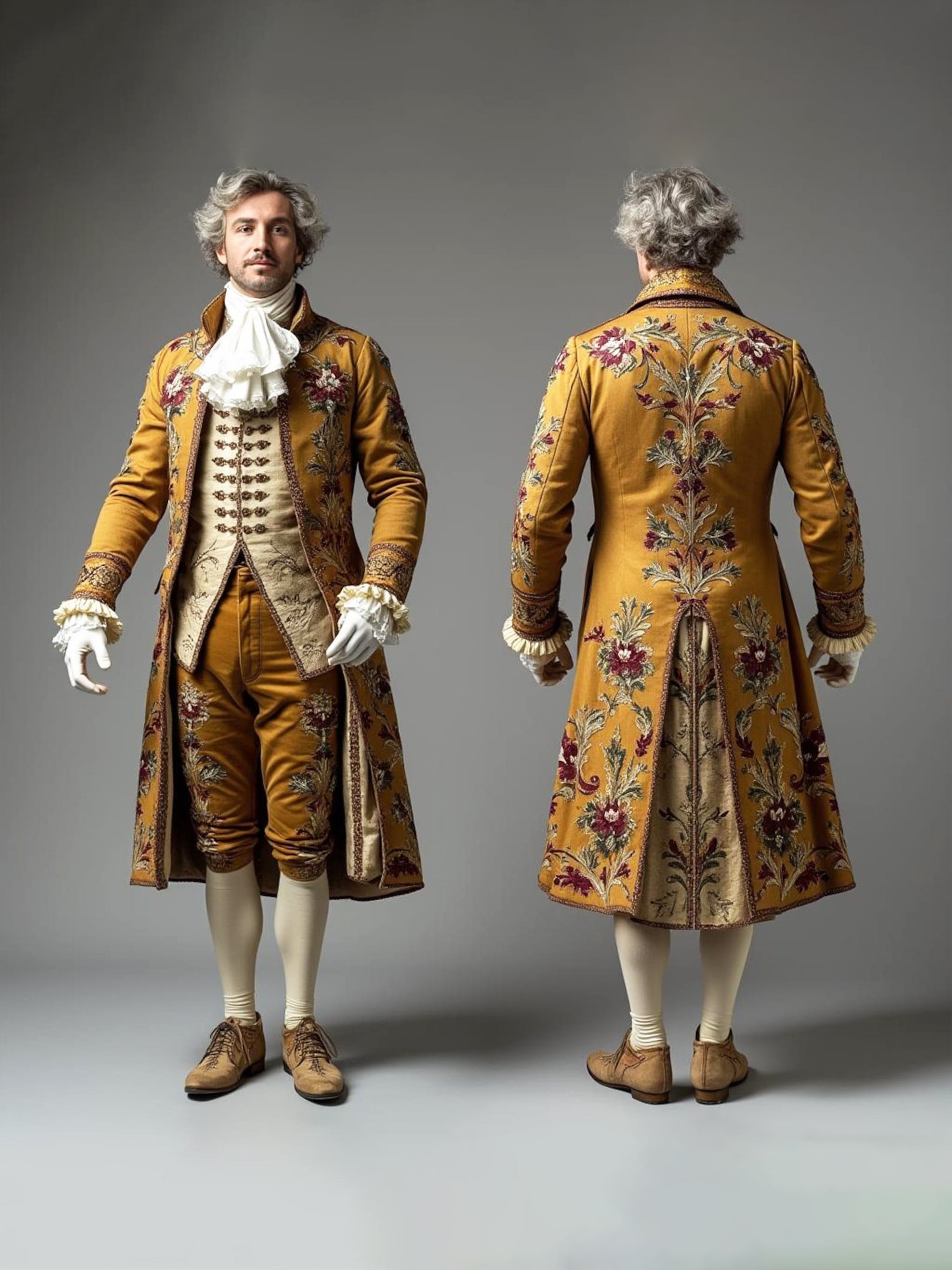 Historical Theatre Rococo Nobleman Style Gala Suit