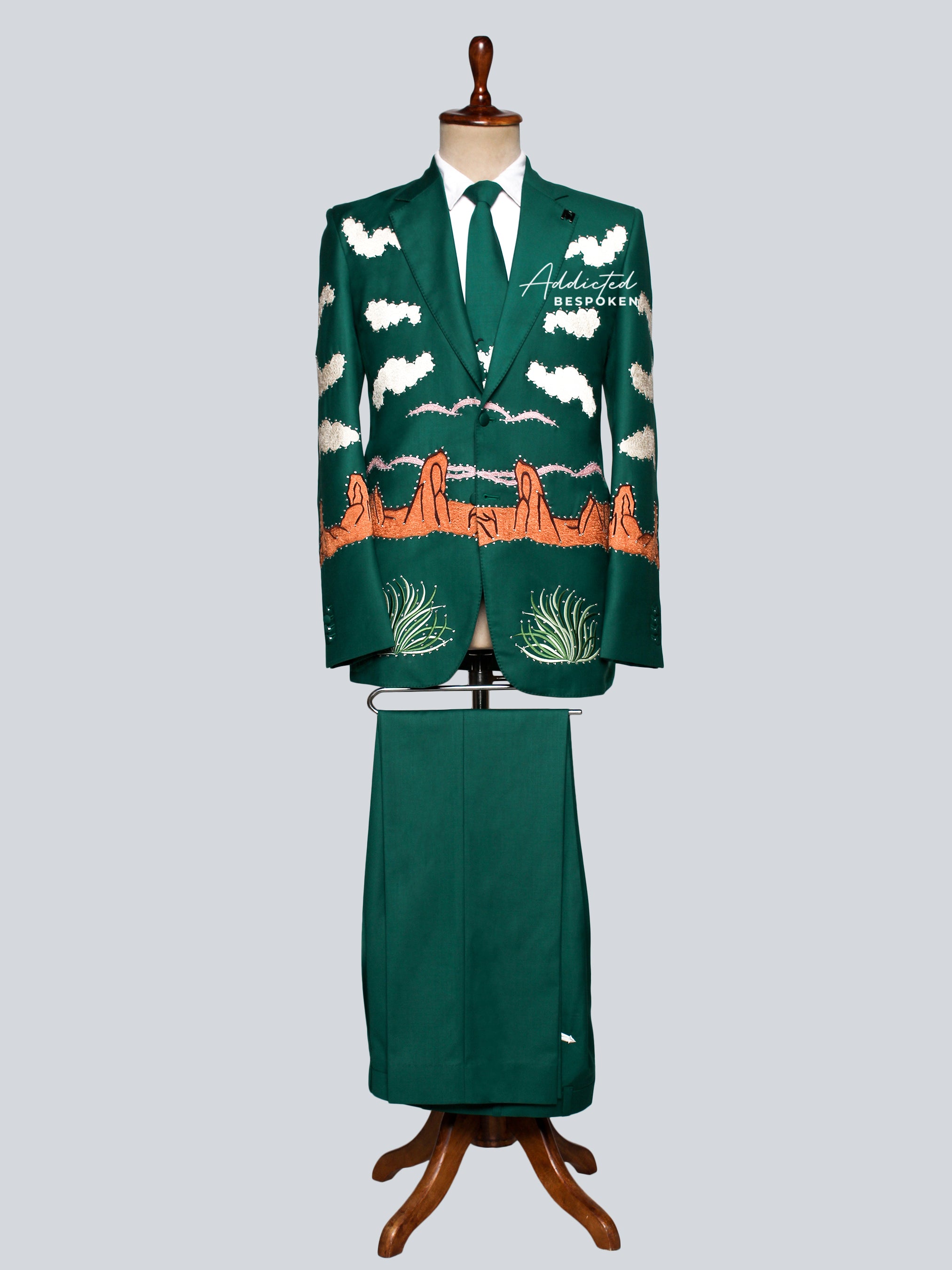 Desert Dream Embroidered Suit