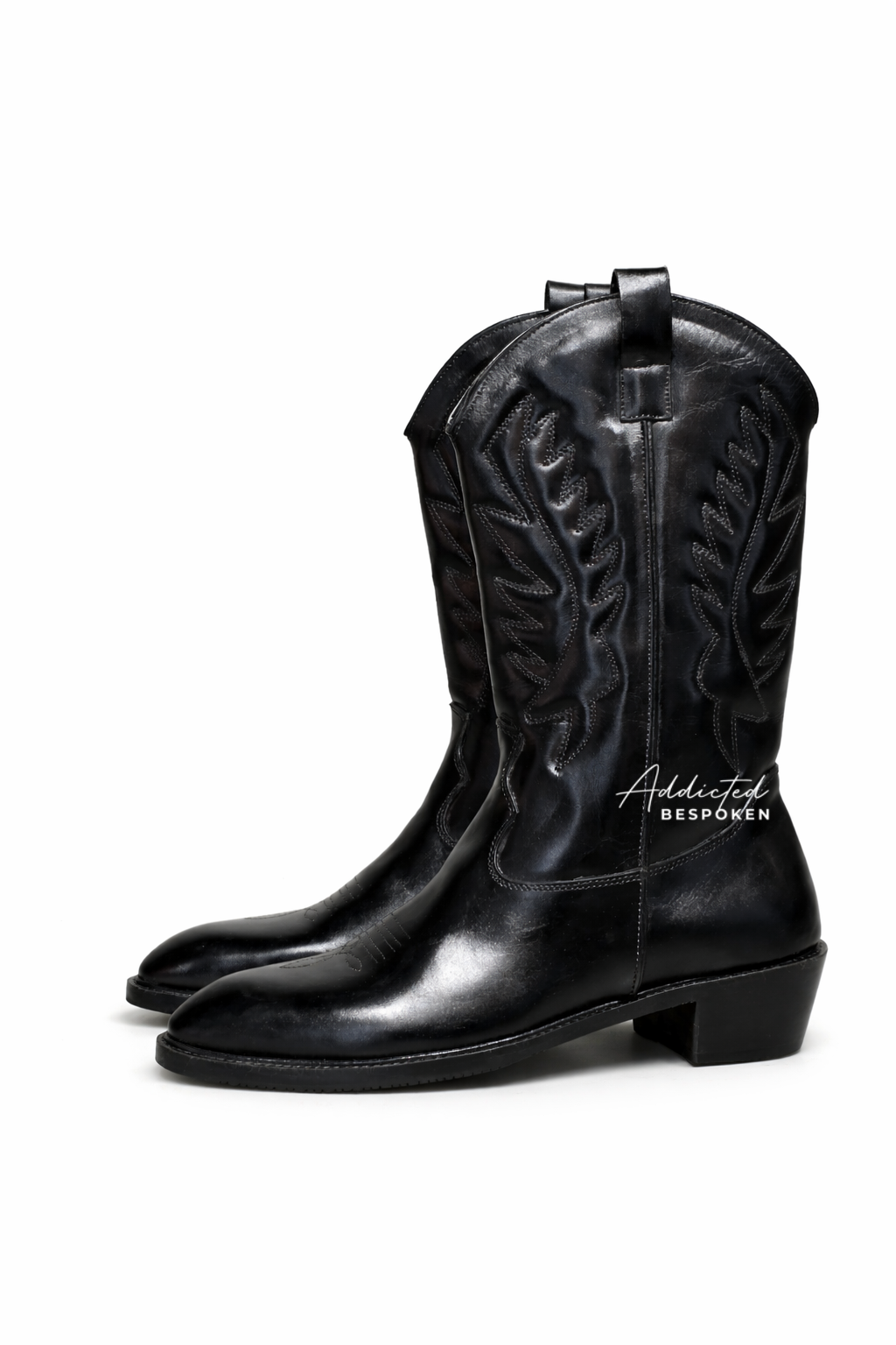 Midnight Cowboy Boots Addicted Bespoken