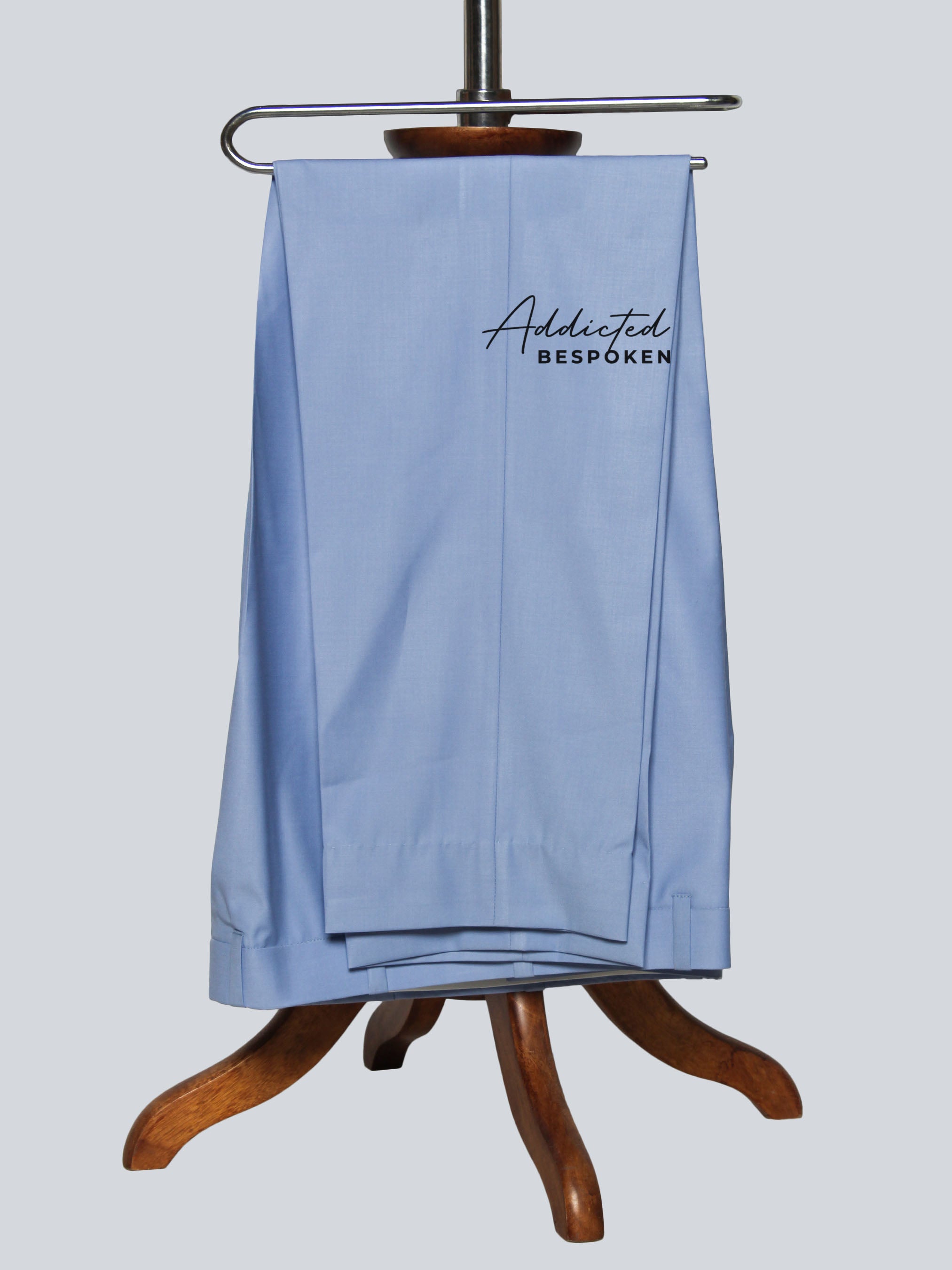 Floral Custom Embroidered Suit (Skyblue)