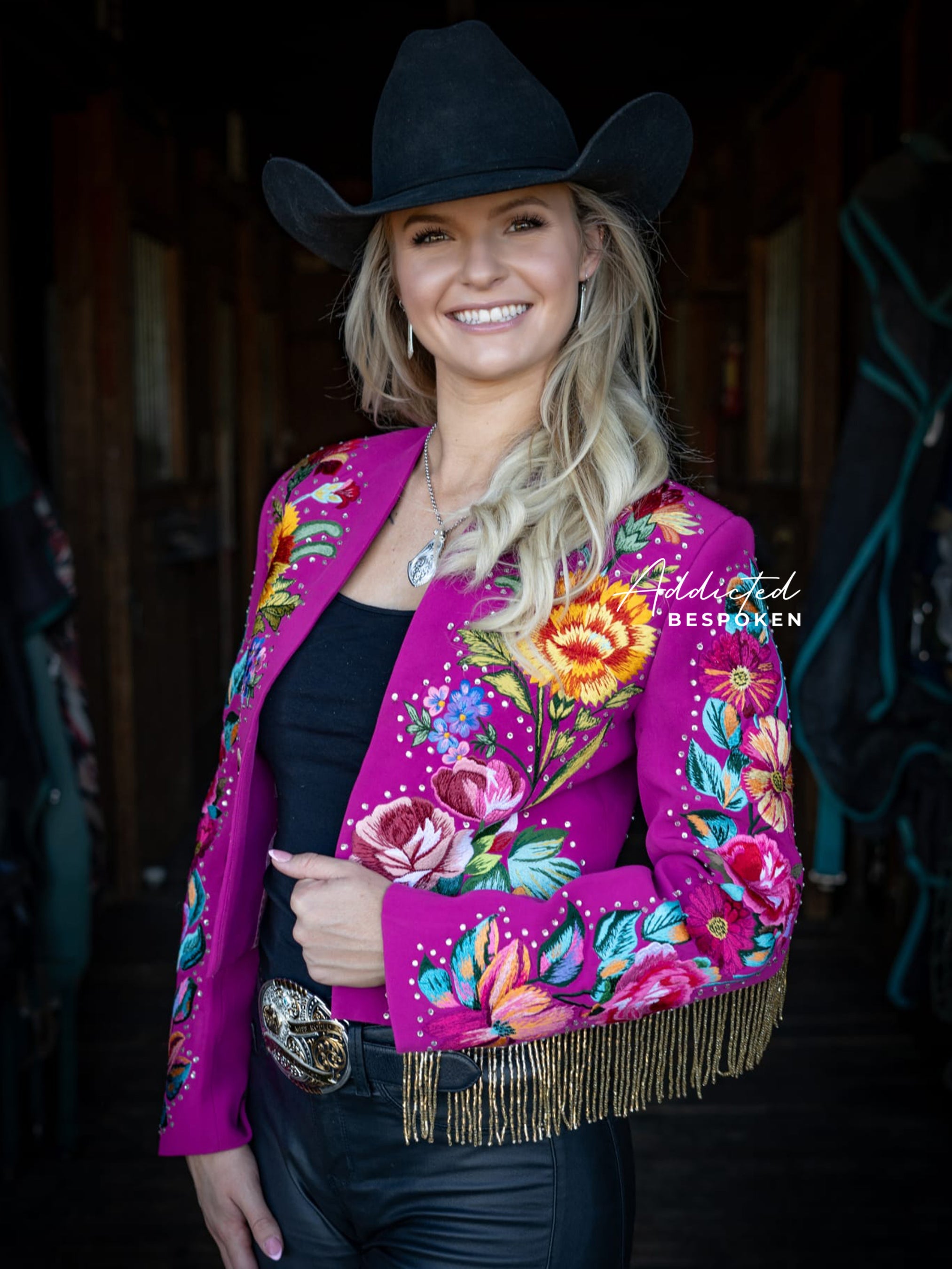 Blooming Fringe Blazer Addicted Bespoken