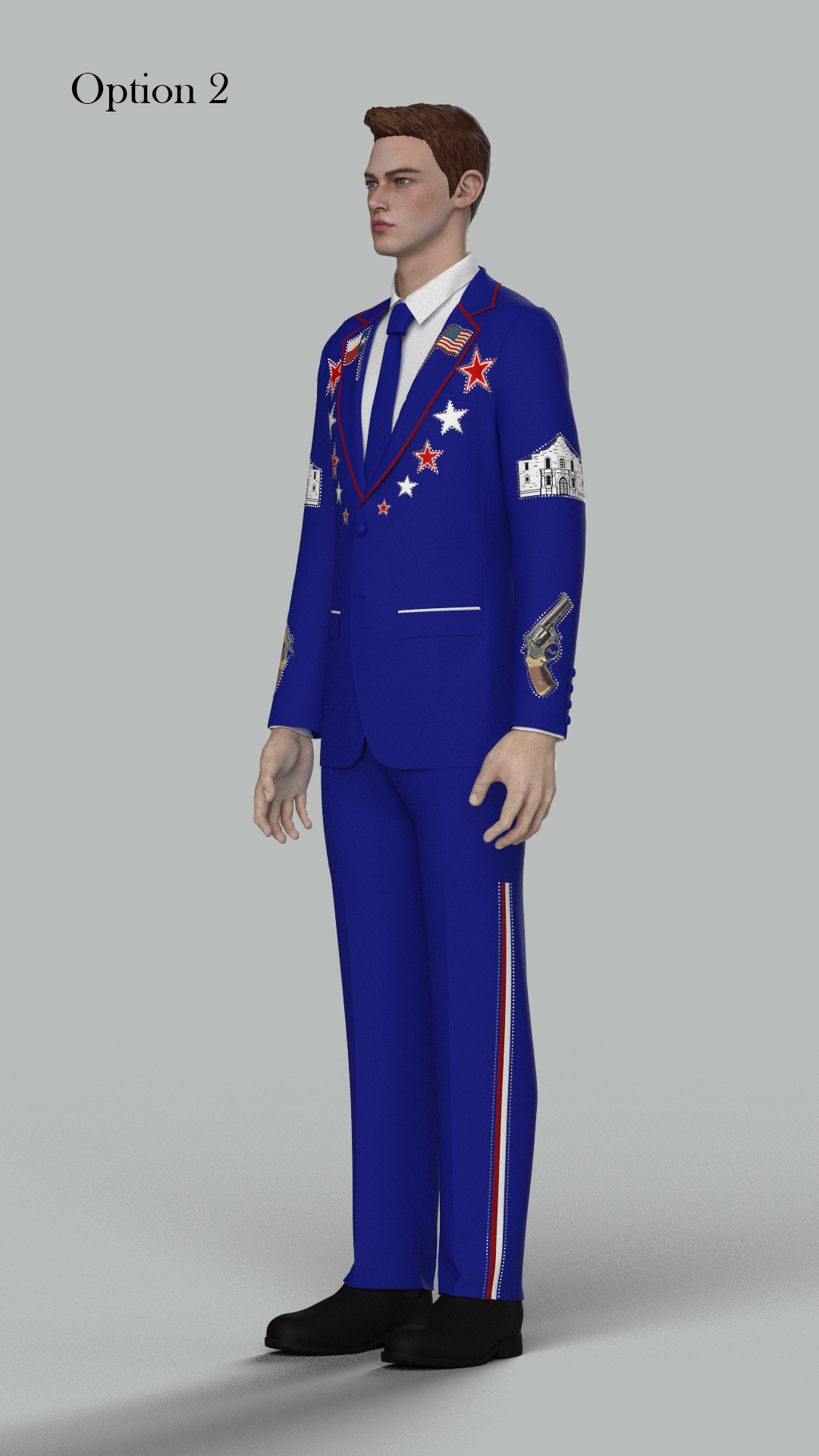 Custom Made 2pc suit for Ben D. Briggs