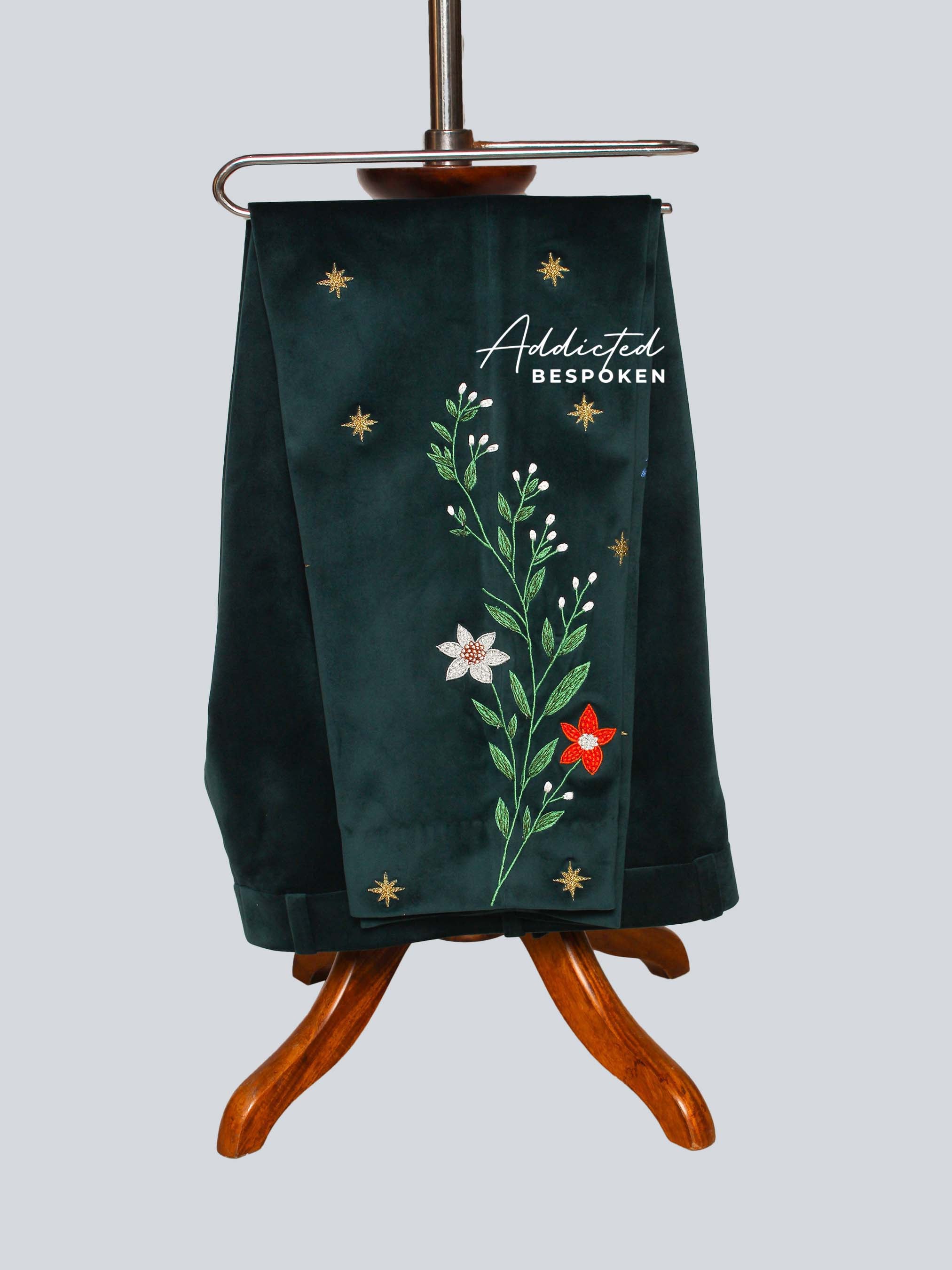 Celestial Embroidered Western Wedding Suit Addicted Bespoken