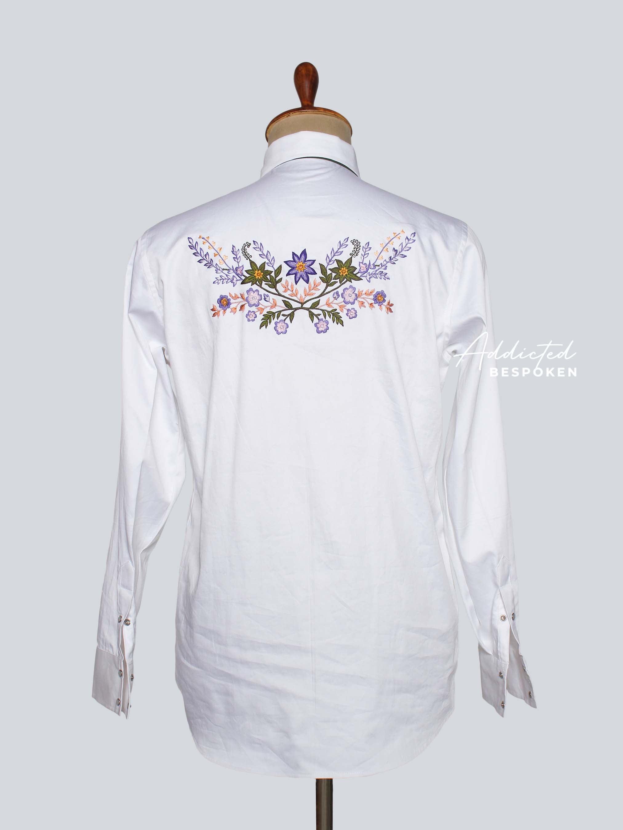 Botanical Floral Wedding Suit Addicted Bespoken