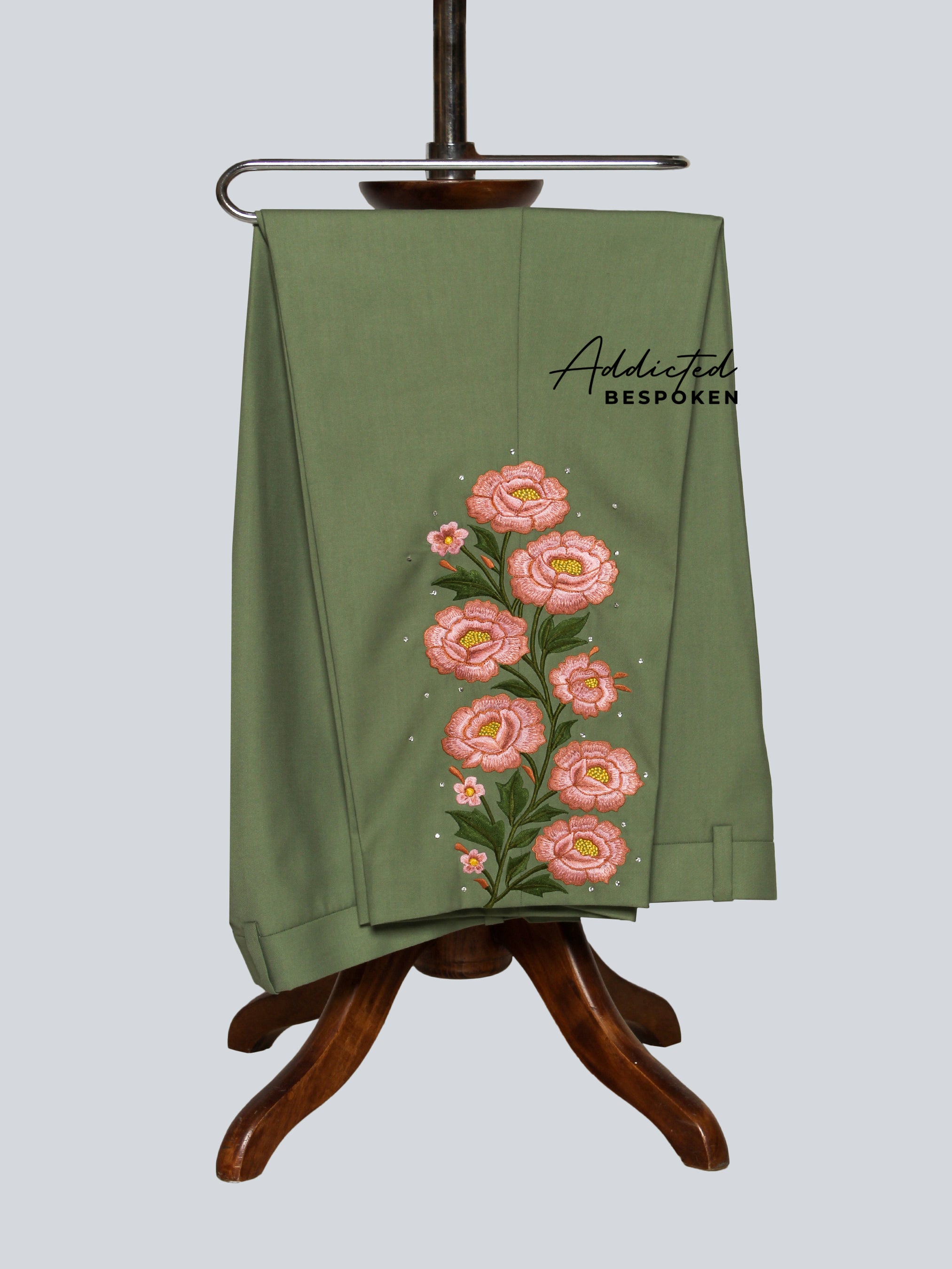 Handcrafted Floral Wedding Suit Addicted Bespoken
