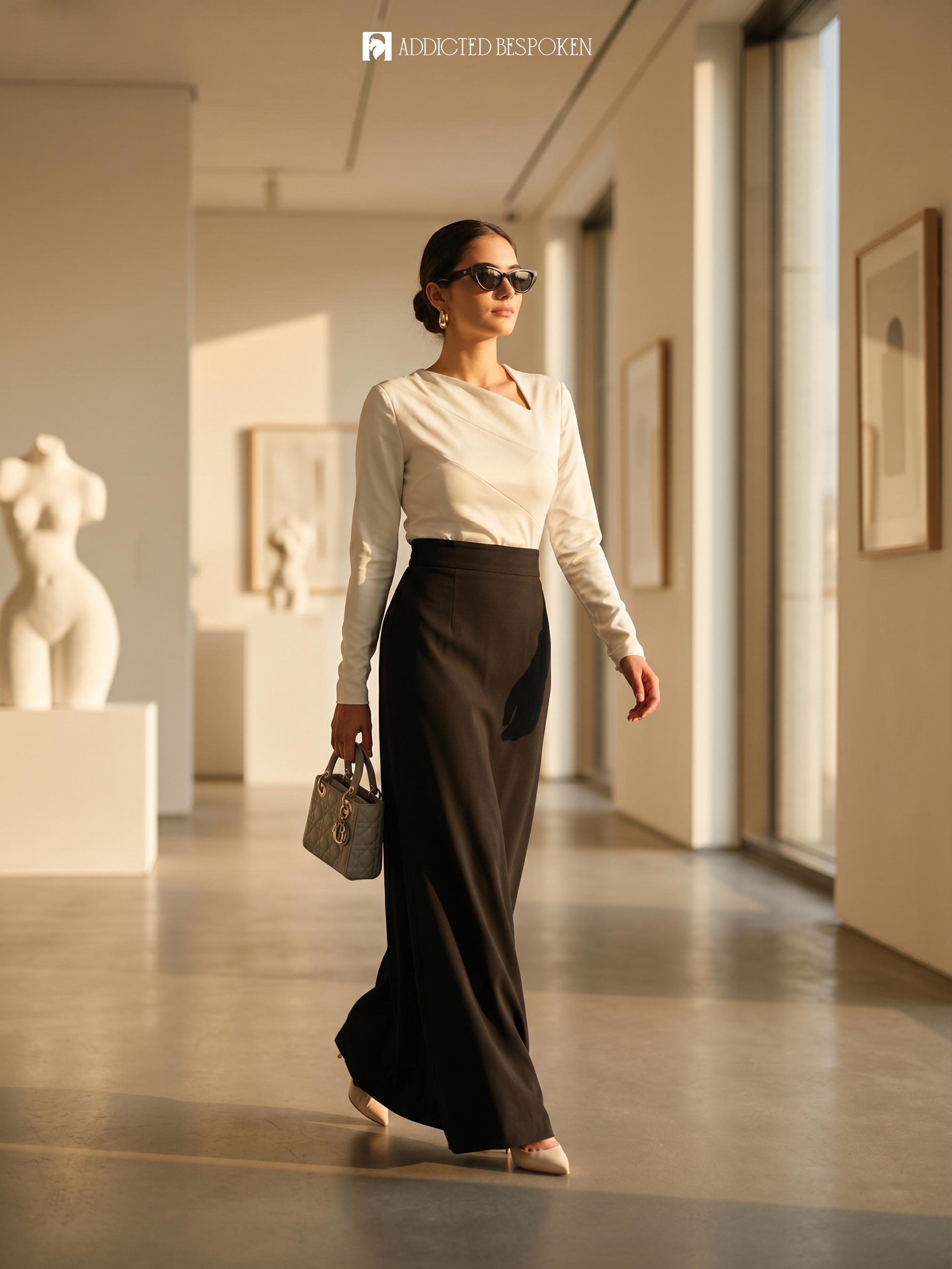 Chic Professional Maxi Dress Addicted Bespoken