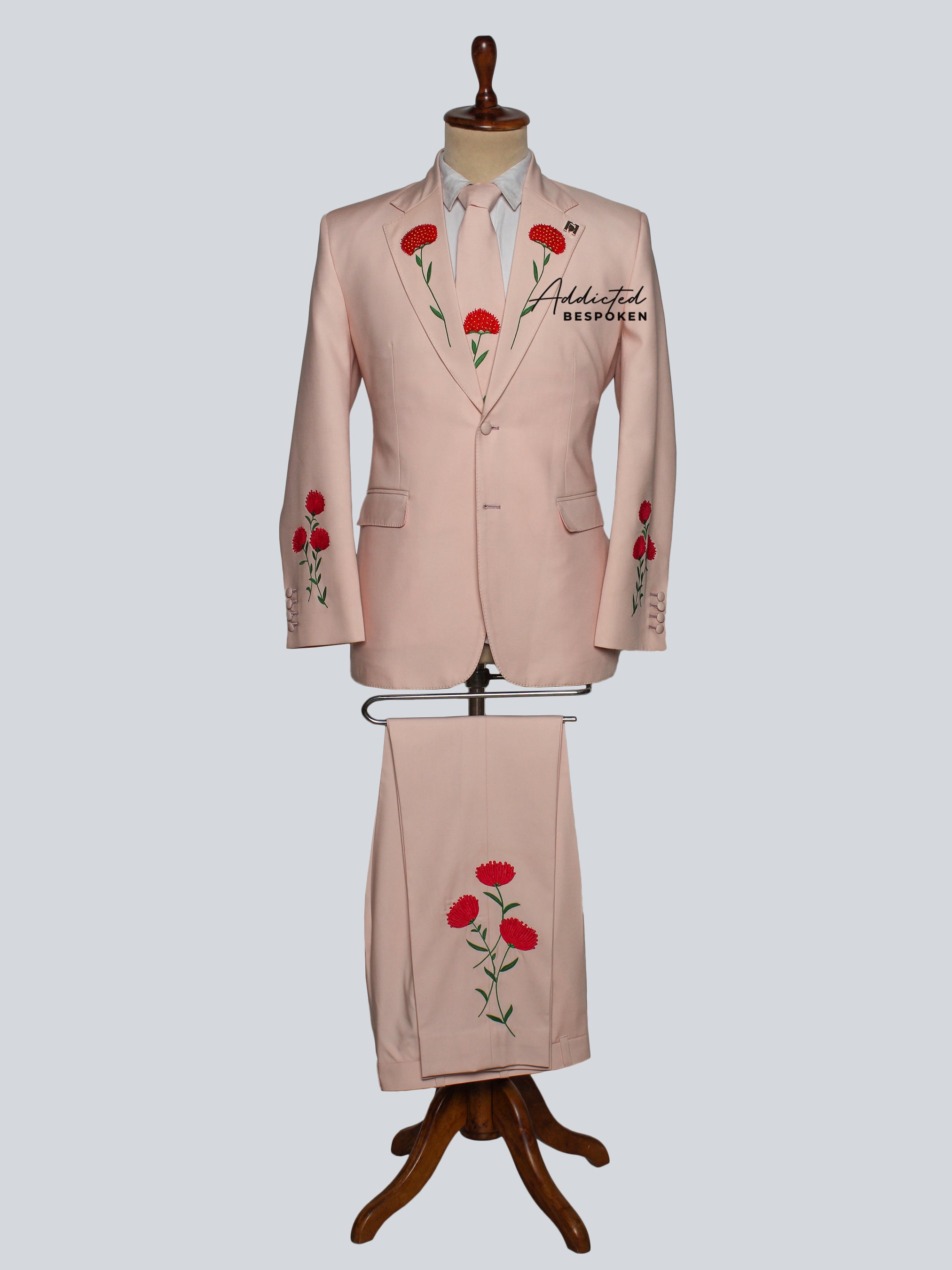 Blossom Stitch Statement Suit