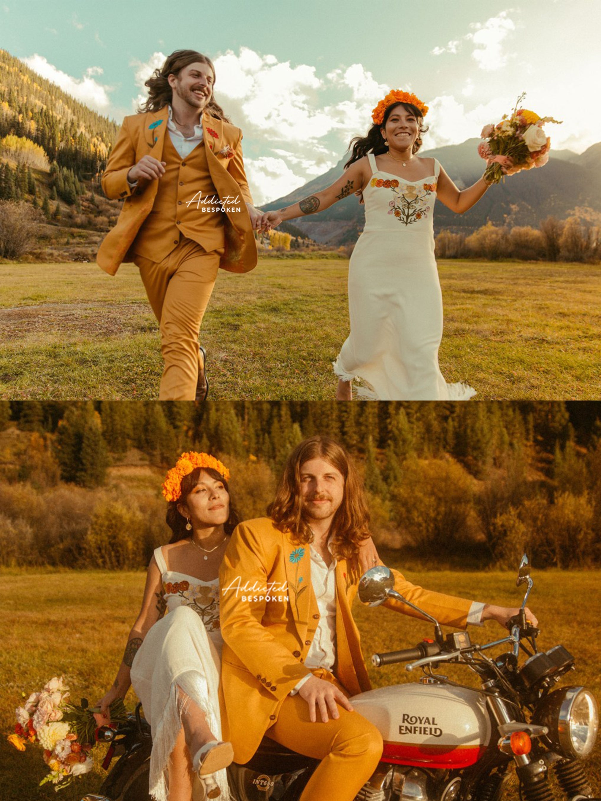 Ornate Lapel Country Western Suit Addicted Bespoken