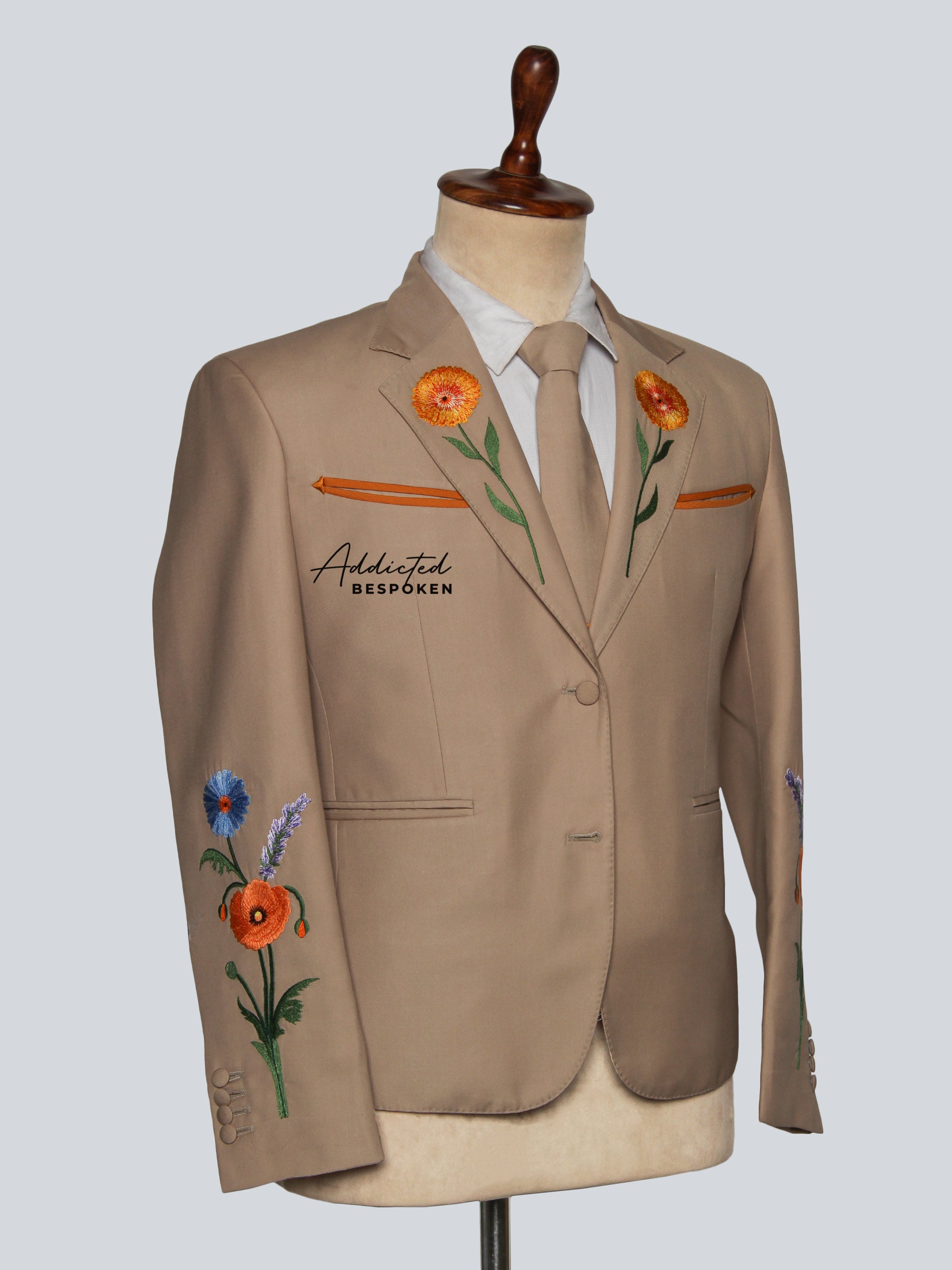Artisan Embroidered Formal Suit