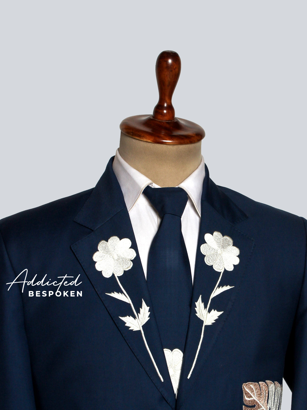 Men's Teal Blue Suit Addicted Bespoken