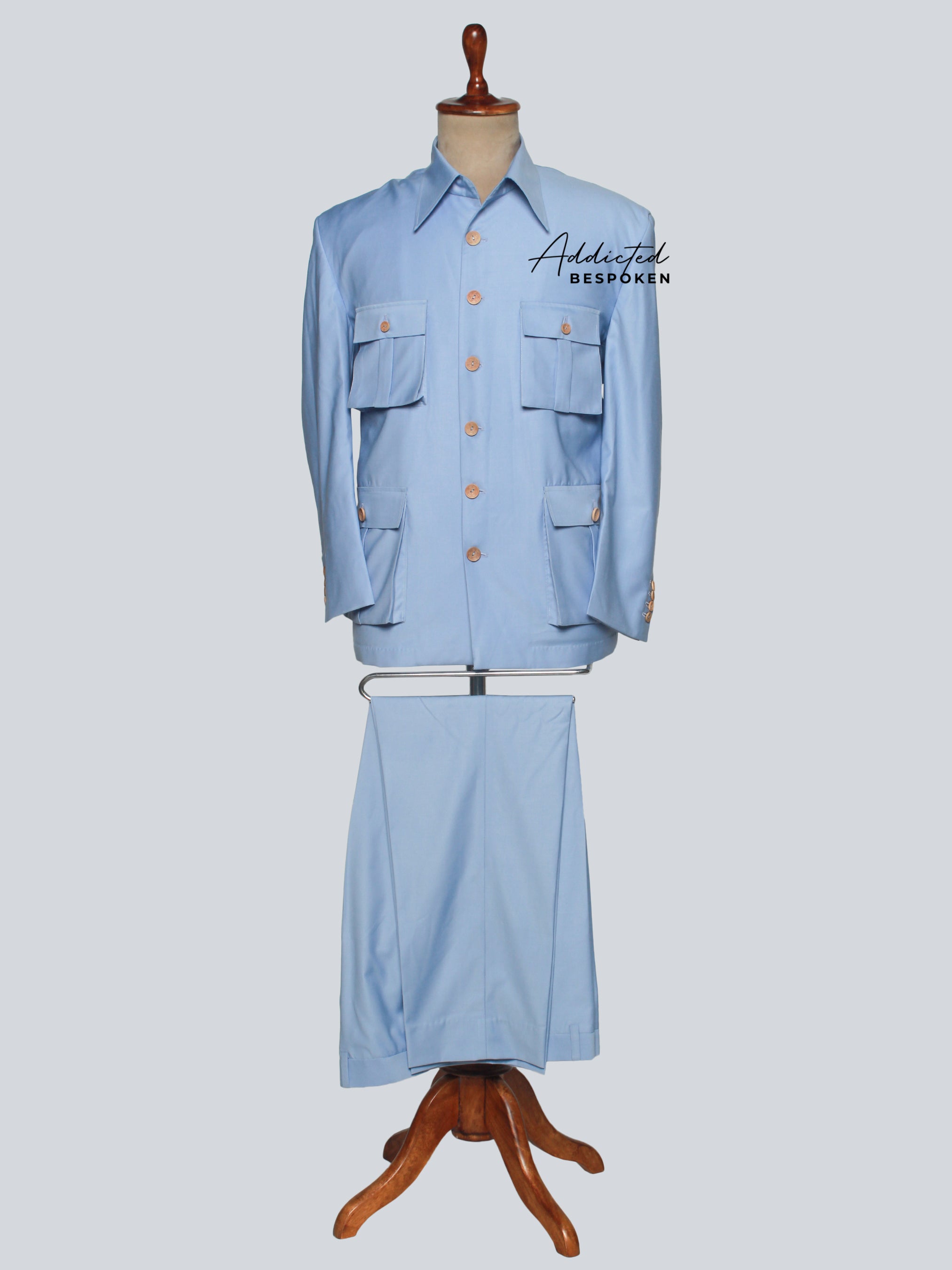 Refined Safari Suit