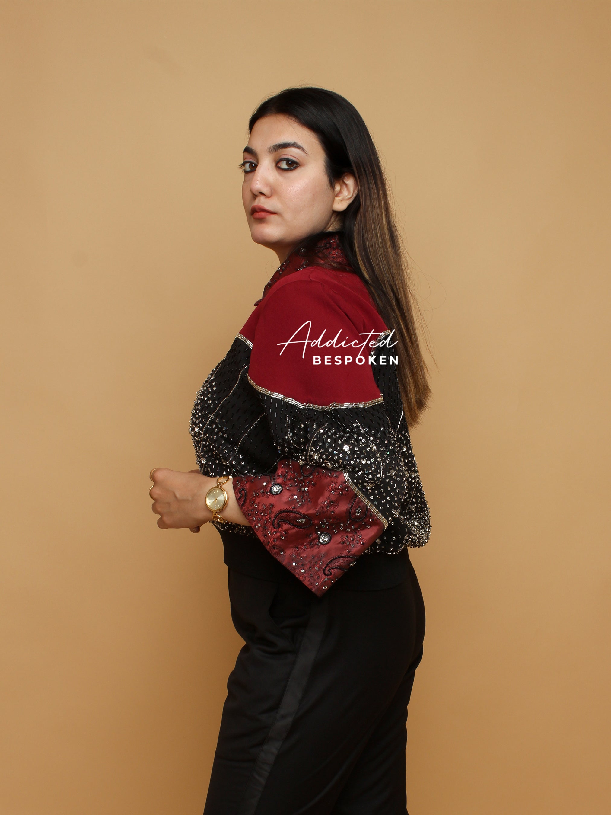Ornate Elegance Kimono Suit Addicted Bespoken