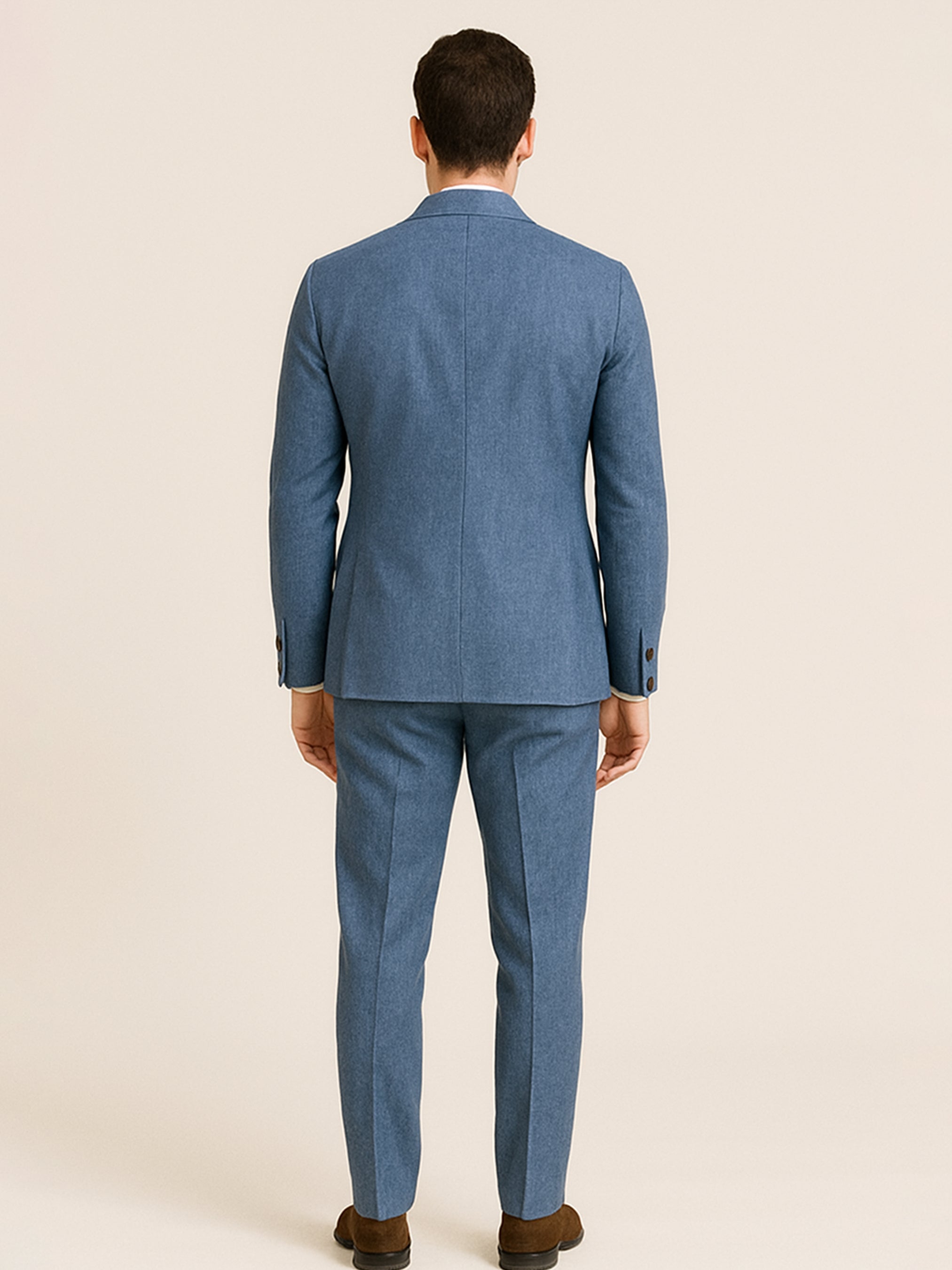 The Azure Linen Legacy Suit