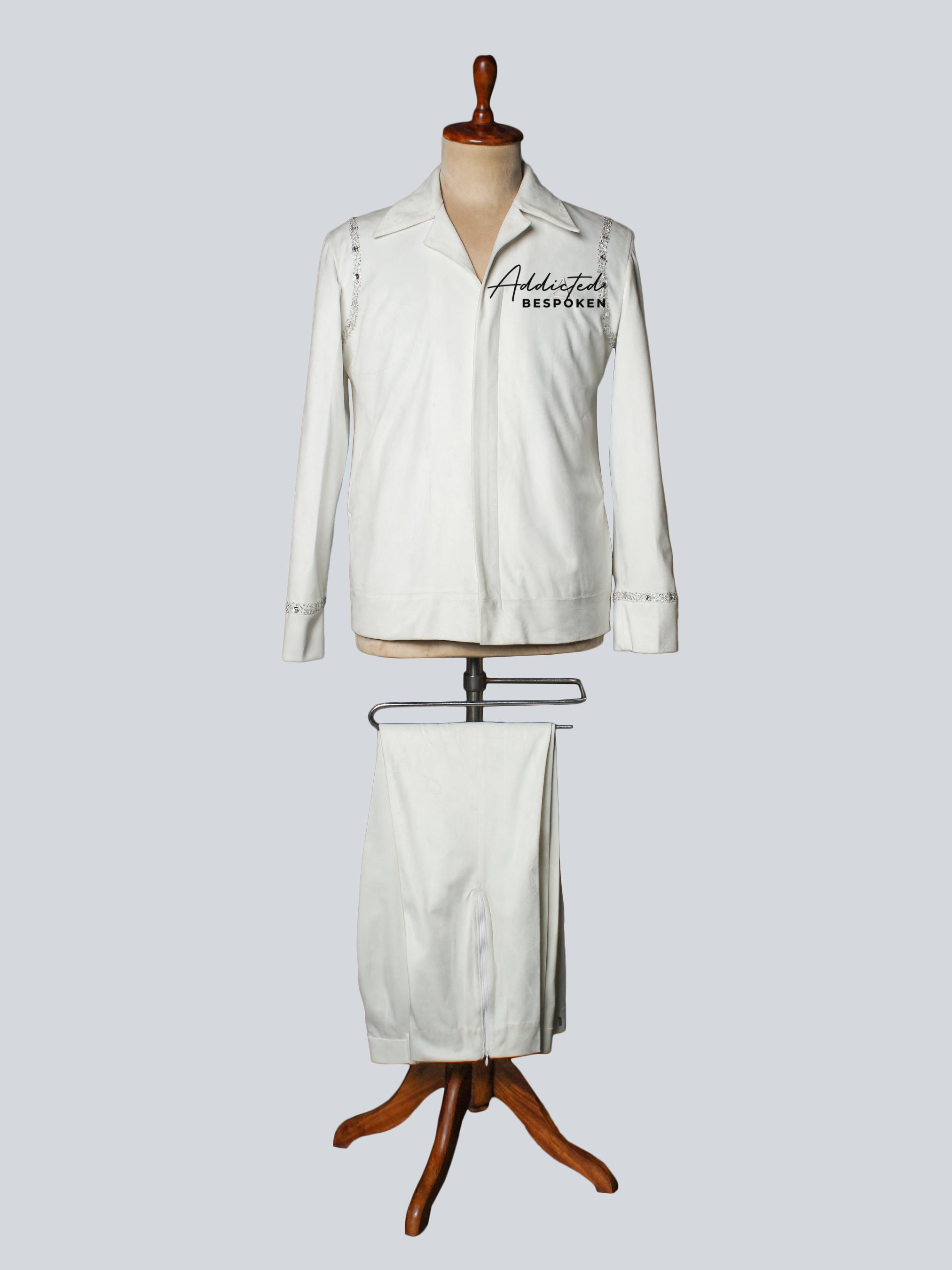 Crystal Detail Tailored Suit