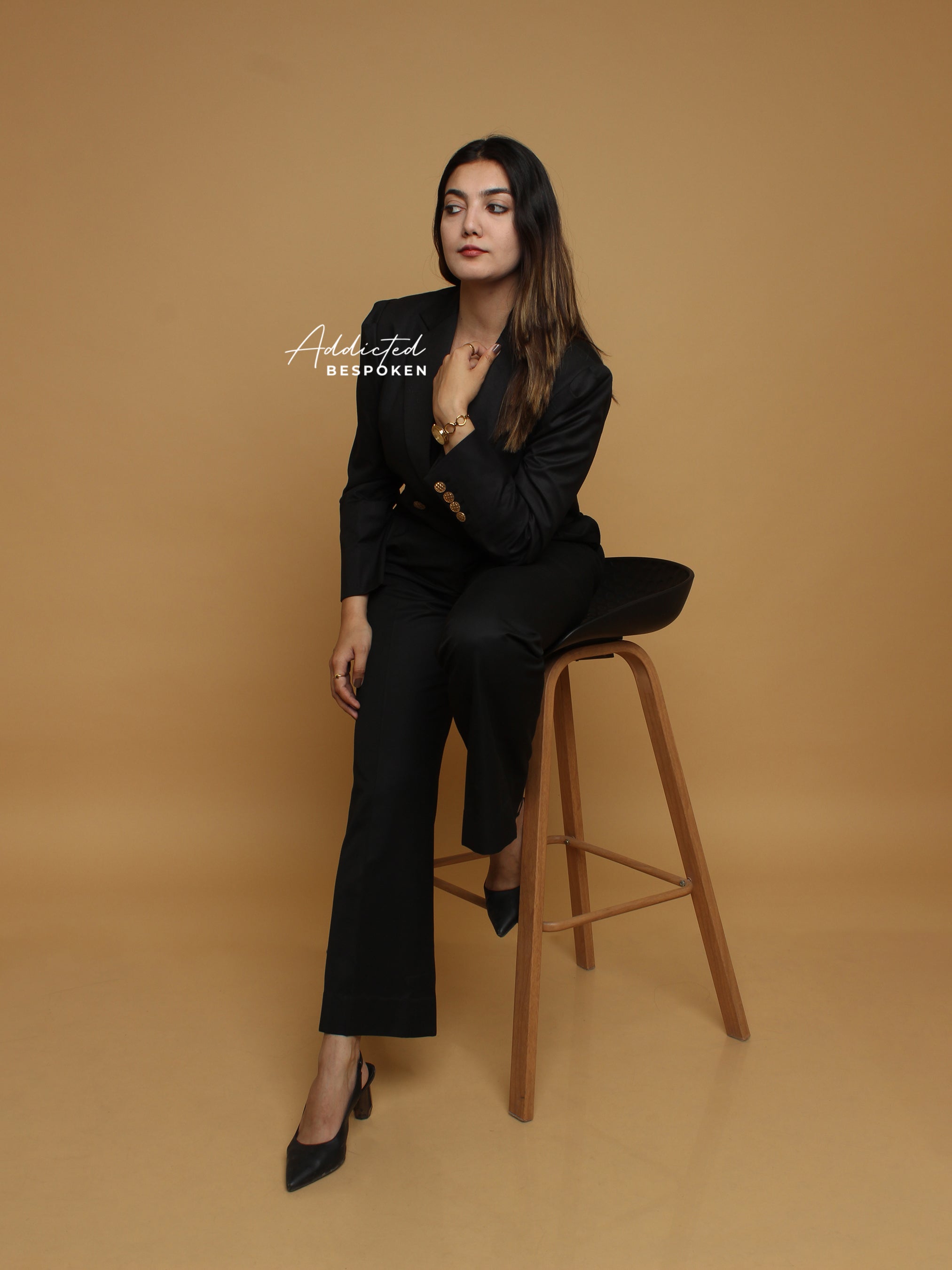 Midnight Crop Blazer & Pant Addicted Bespoken