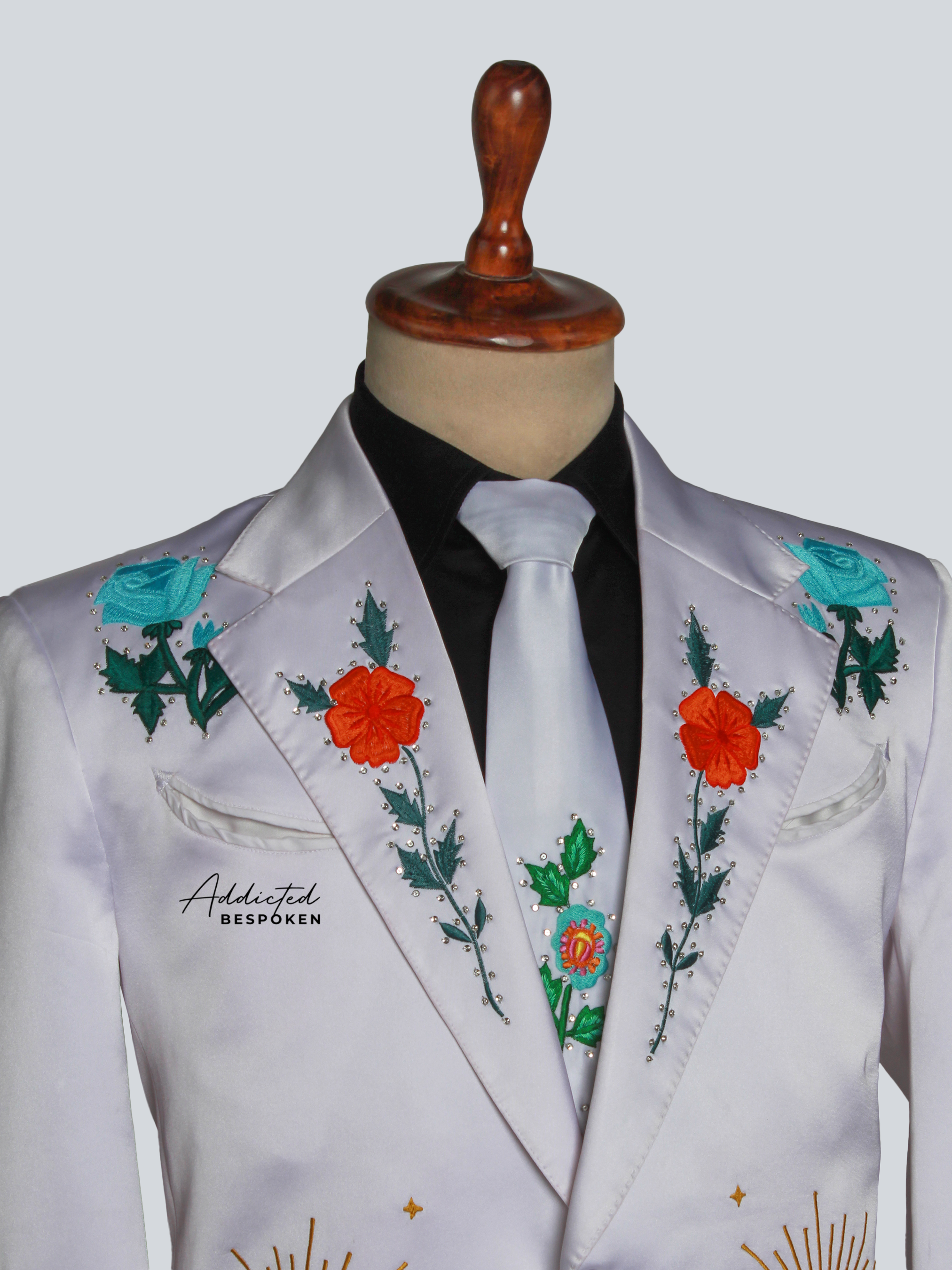 Sunwoven Embroidered Suit