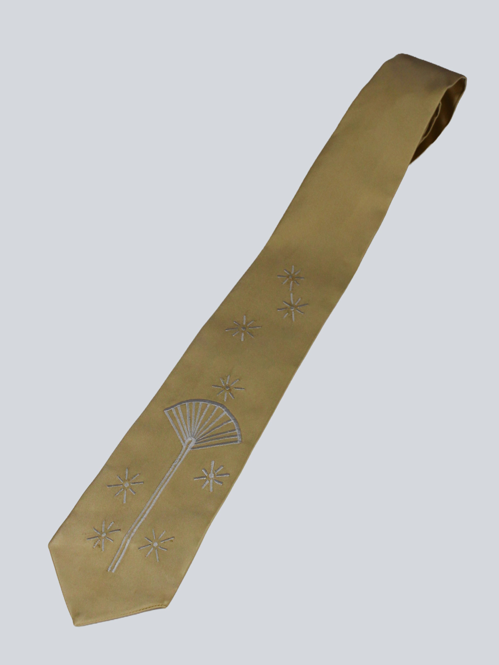 Mustard Yellow Floral Tie Addicted Bespoken