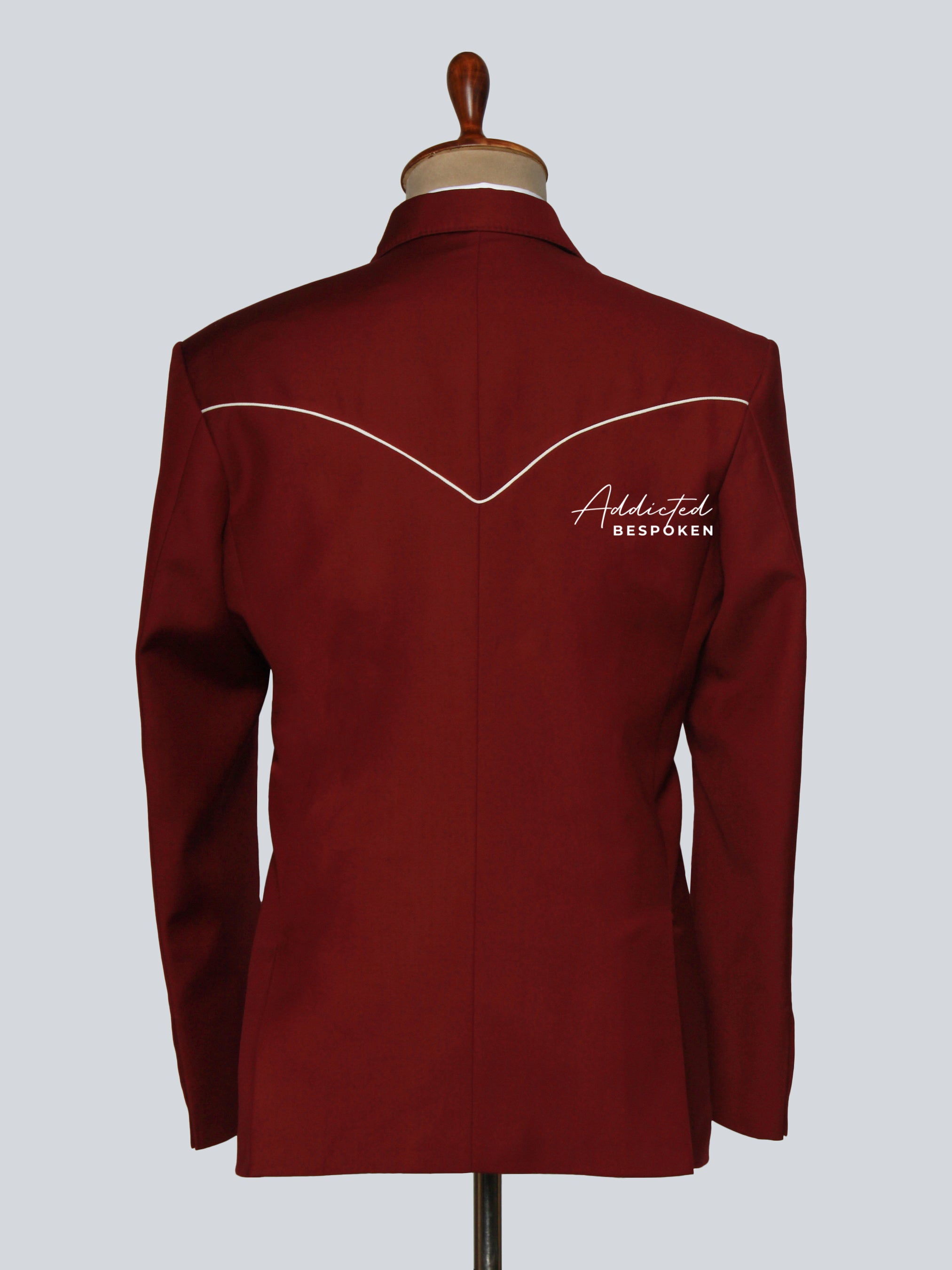 Minimal Wing Embroidered Suit