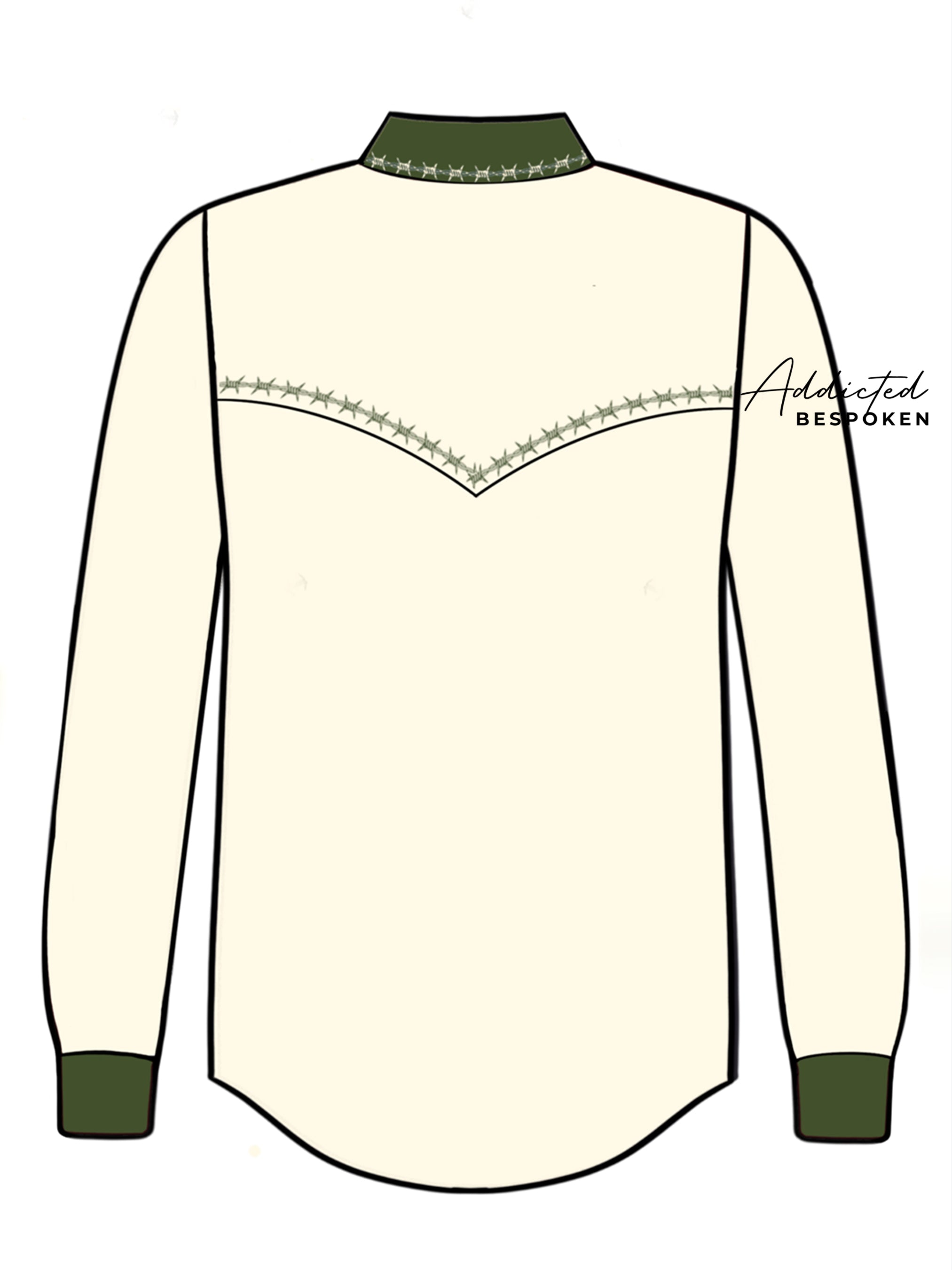 Barbed Elegance Western Shirt
