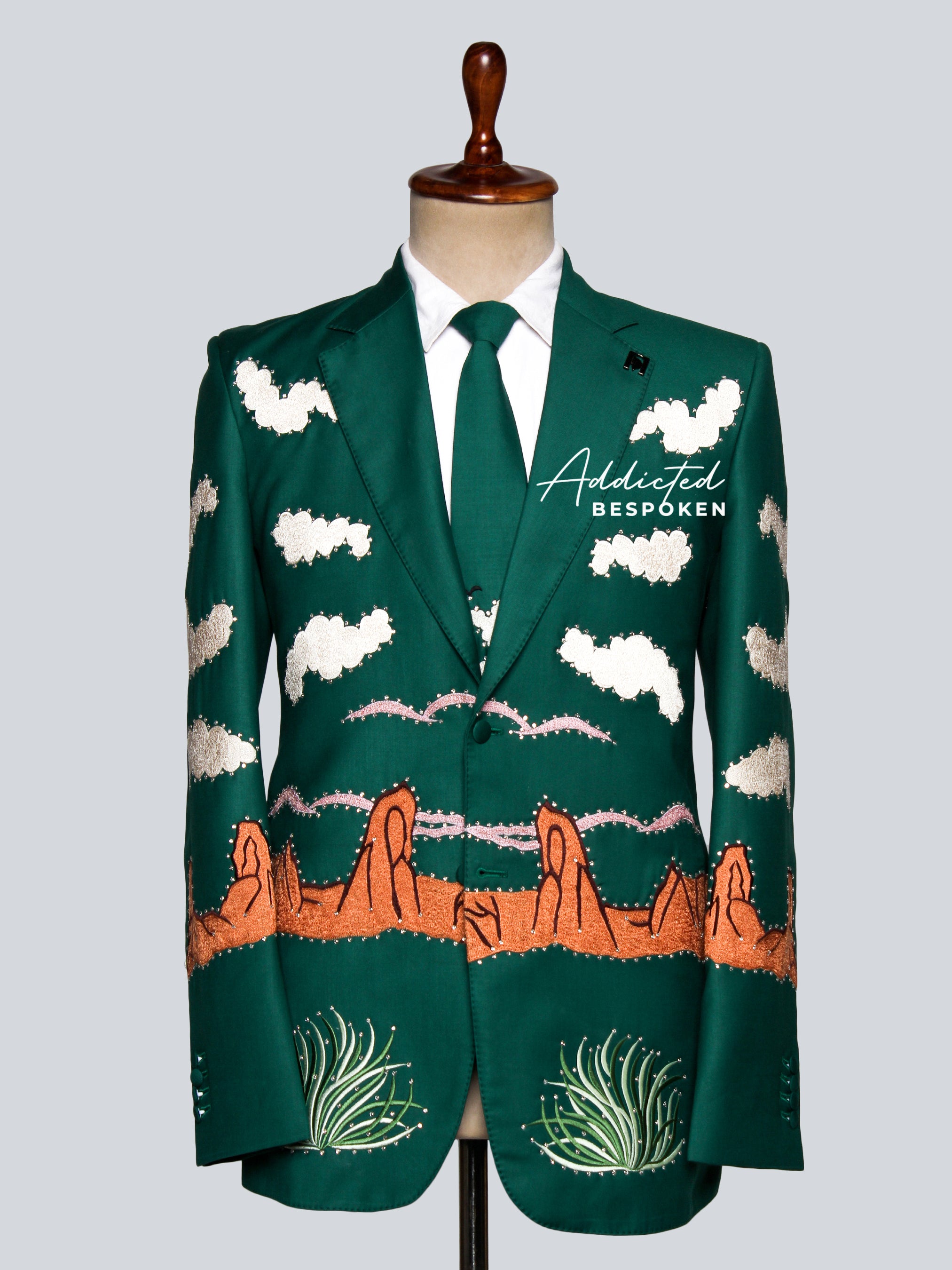 Desert Dream Embroidered Suit