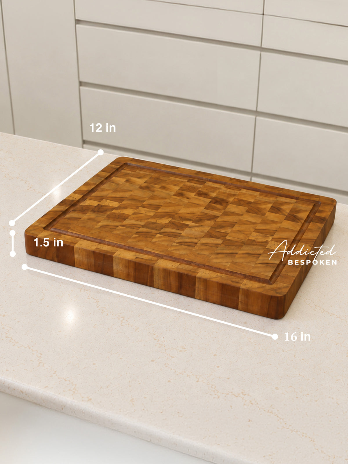 Handmade End Grain Cutting Board