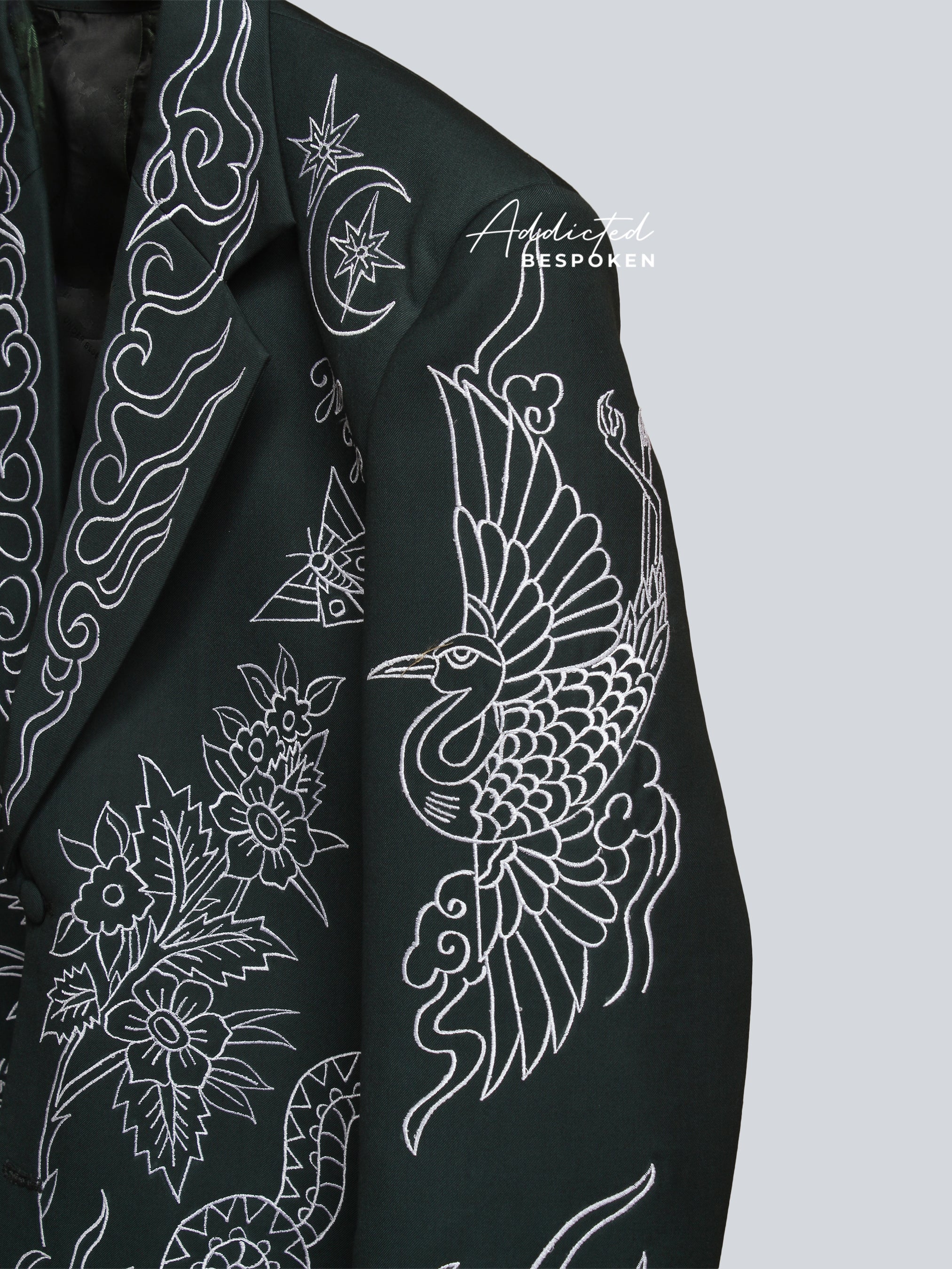 The Winged Mythic Embroidered Suit