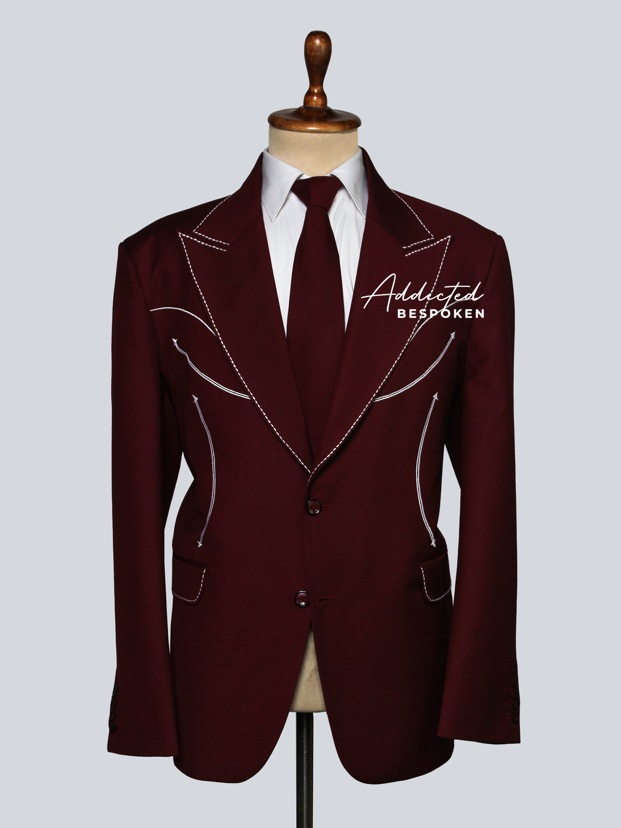 The Midnight Rodeo Stitch Suit Addicted Bespoken