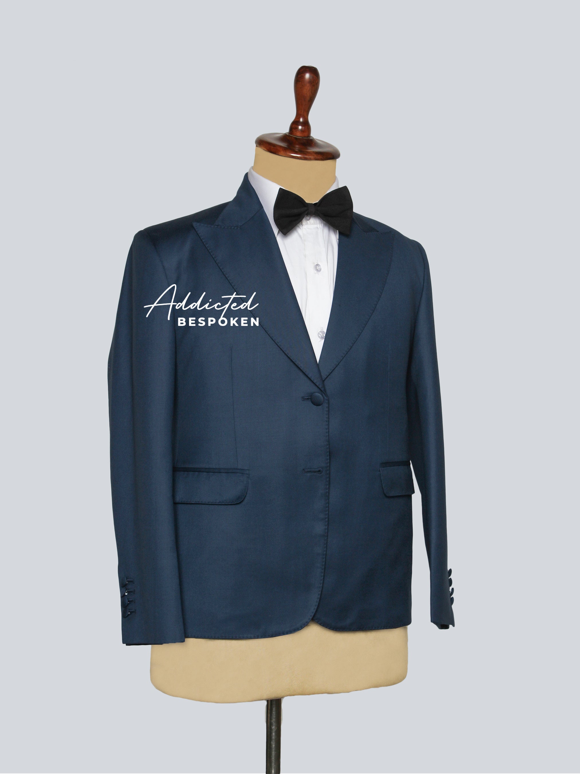 Evening Glow Navy Suit Addicted Bespoken