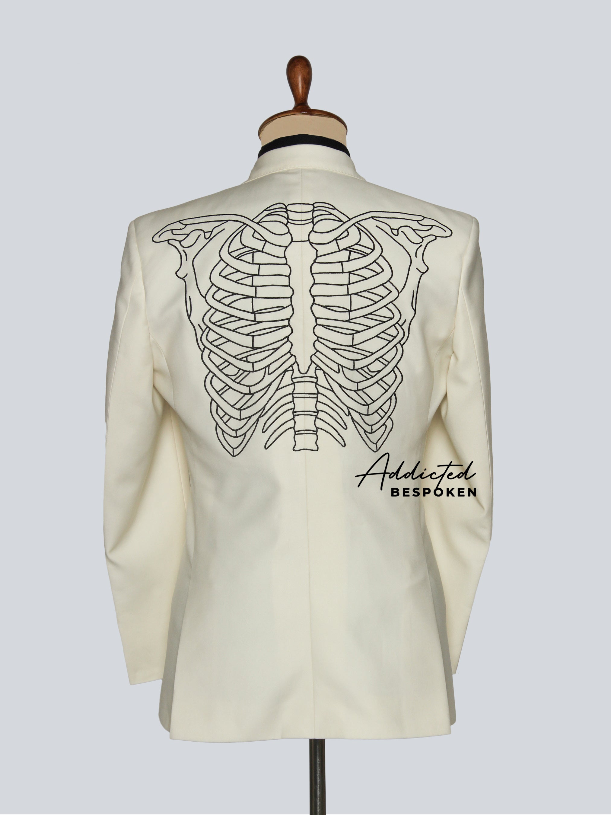 Ivory Anatomy Tailored Suit Addicted Bespoken