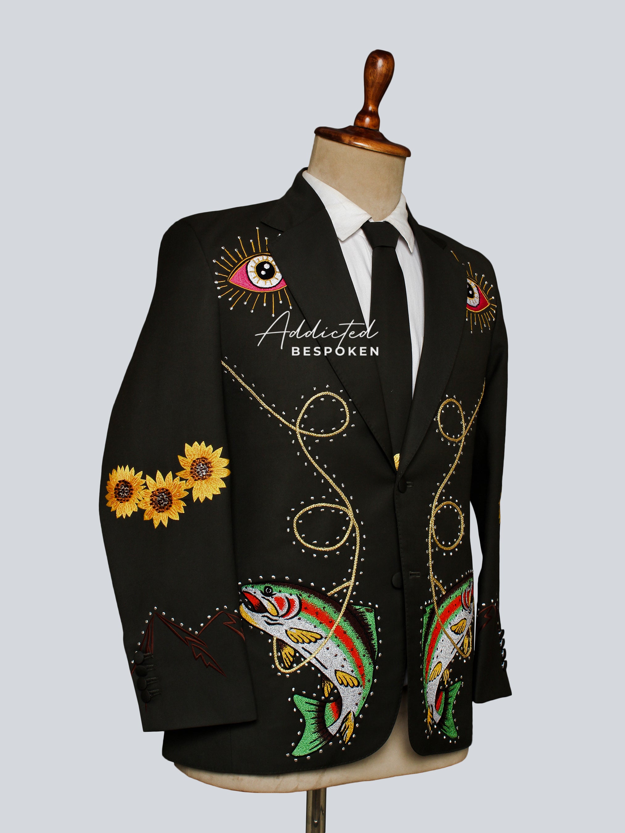 Enchanted Artisan Embroidered Suit