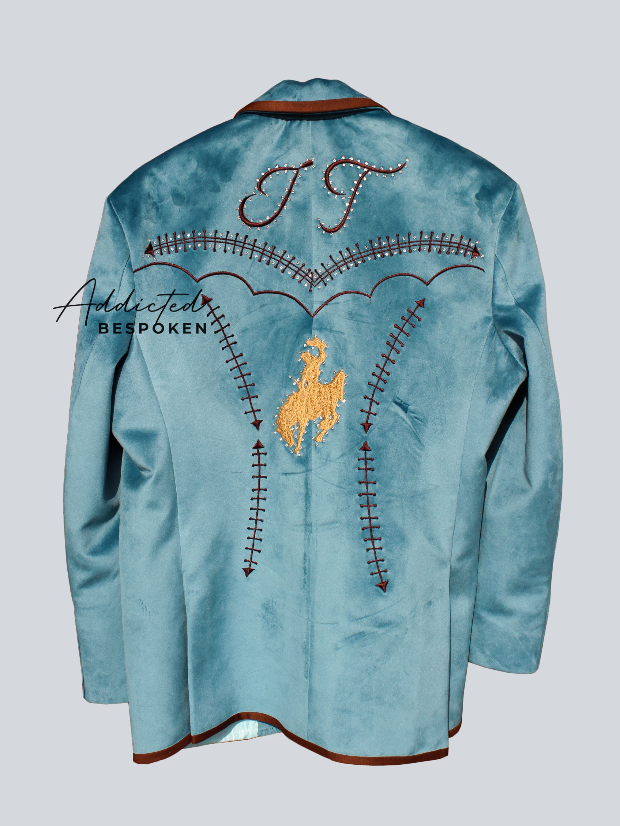 The Frontier Ballad: Rope & Star Embroidered Statement Suit