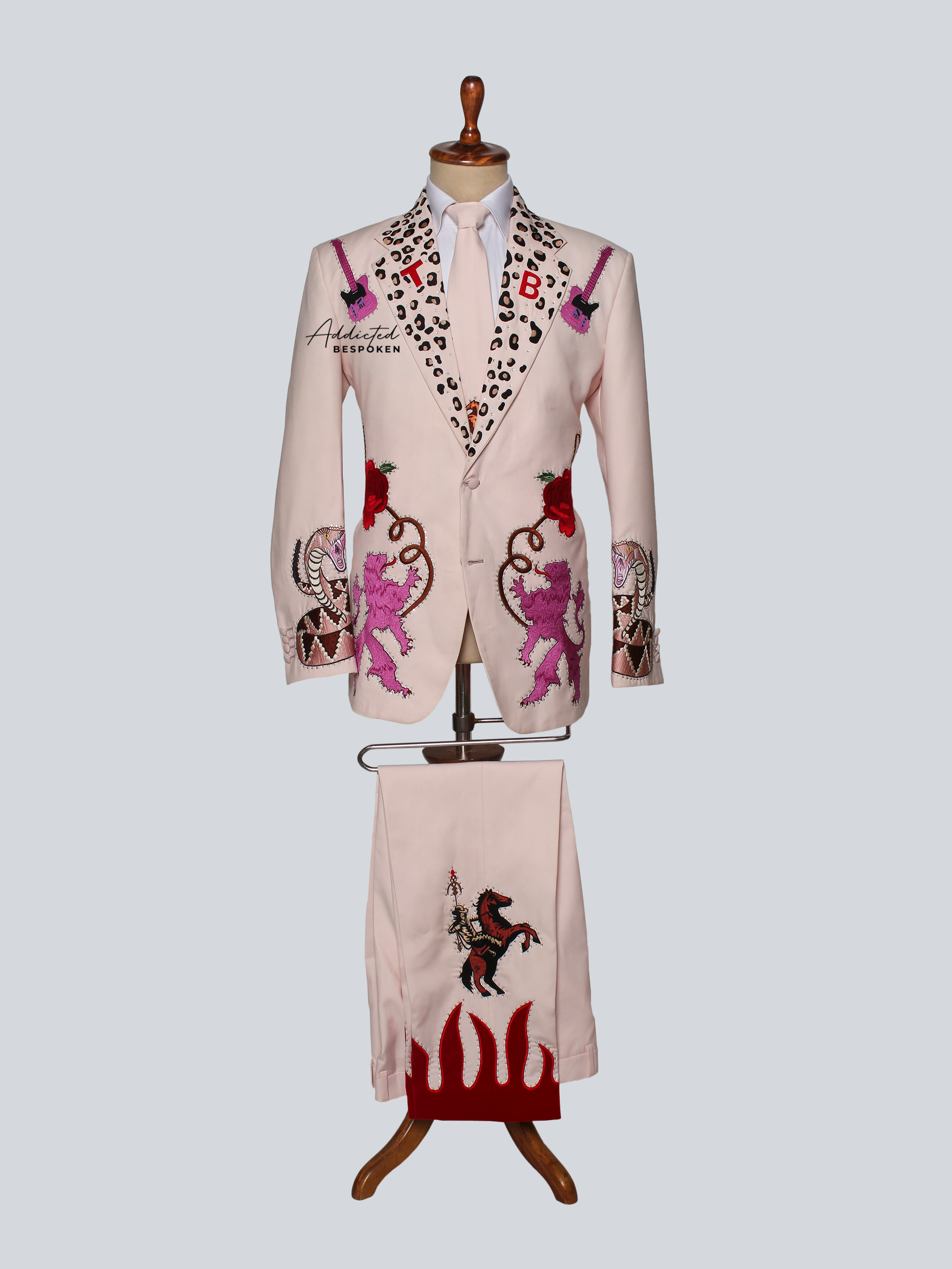 Mythic Embroidered Power Suit