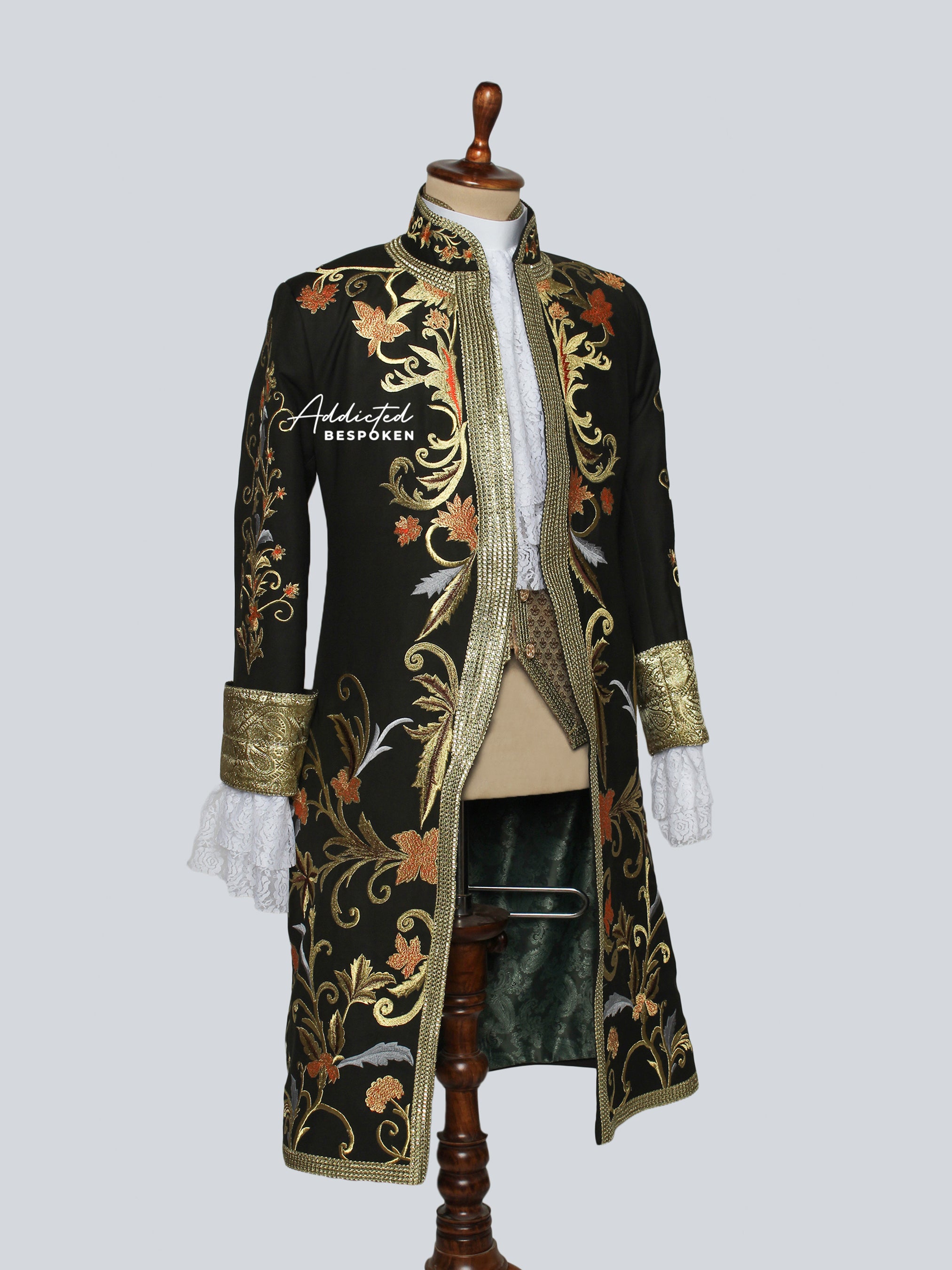 Victorian Rococo Luxury Suit Addicted Bespoken