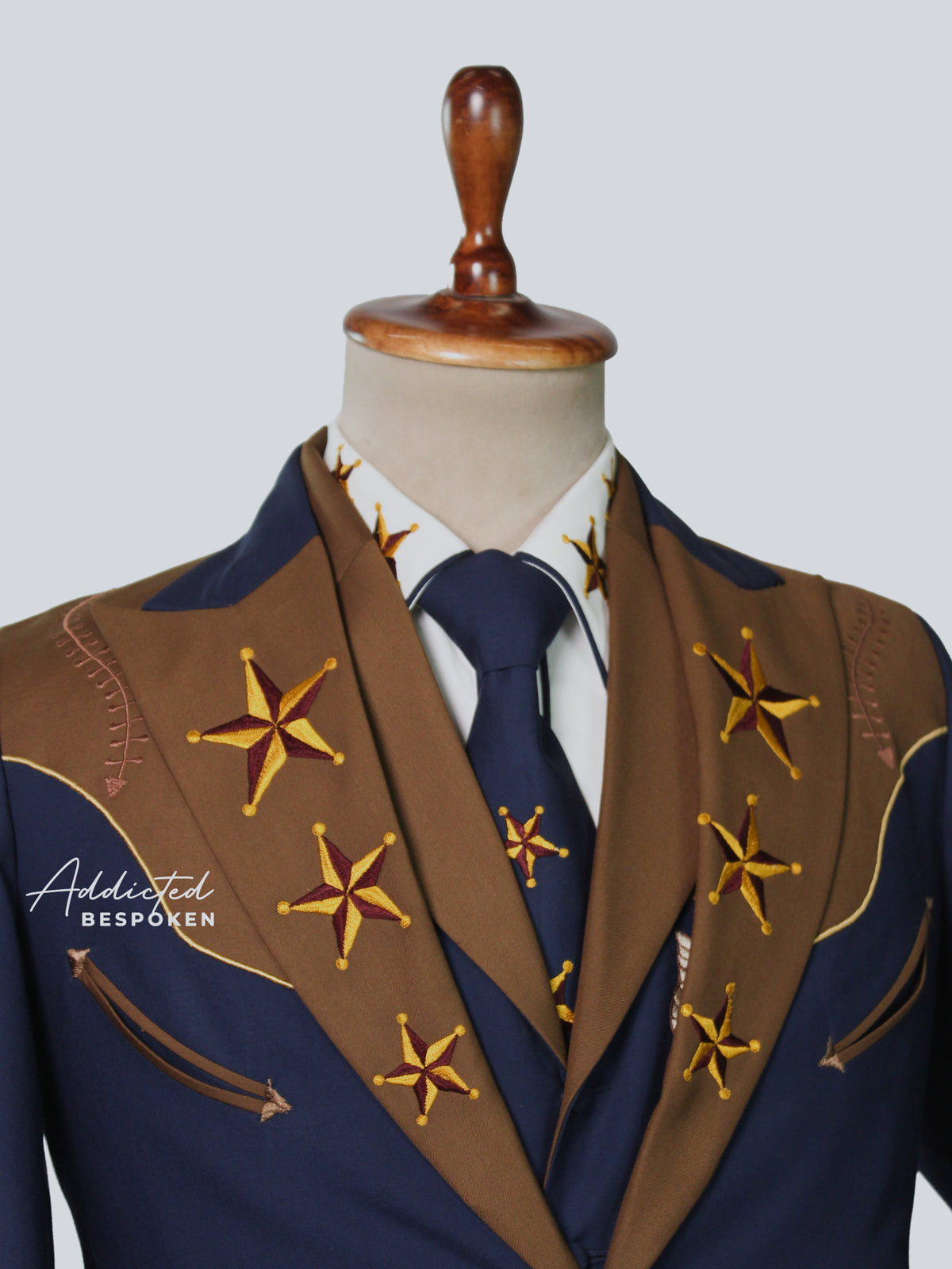 Navy Blue Wedding Suit Addicted Bespoken