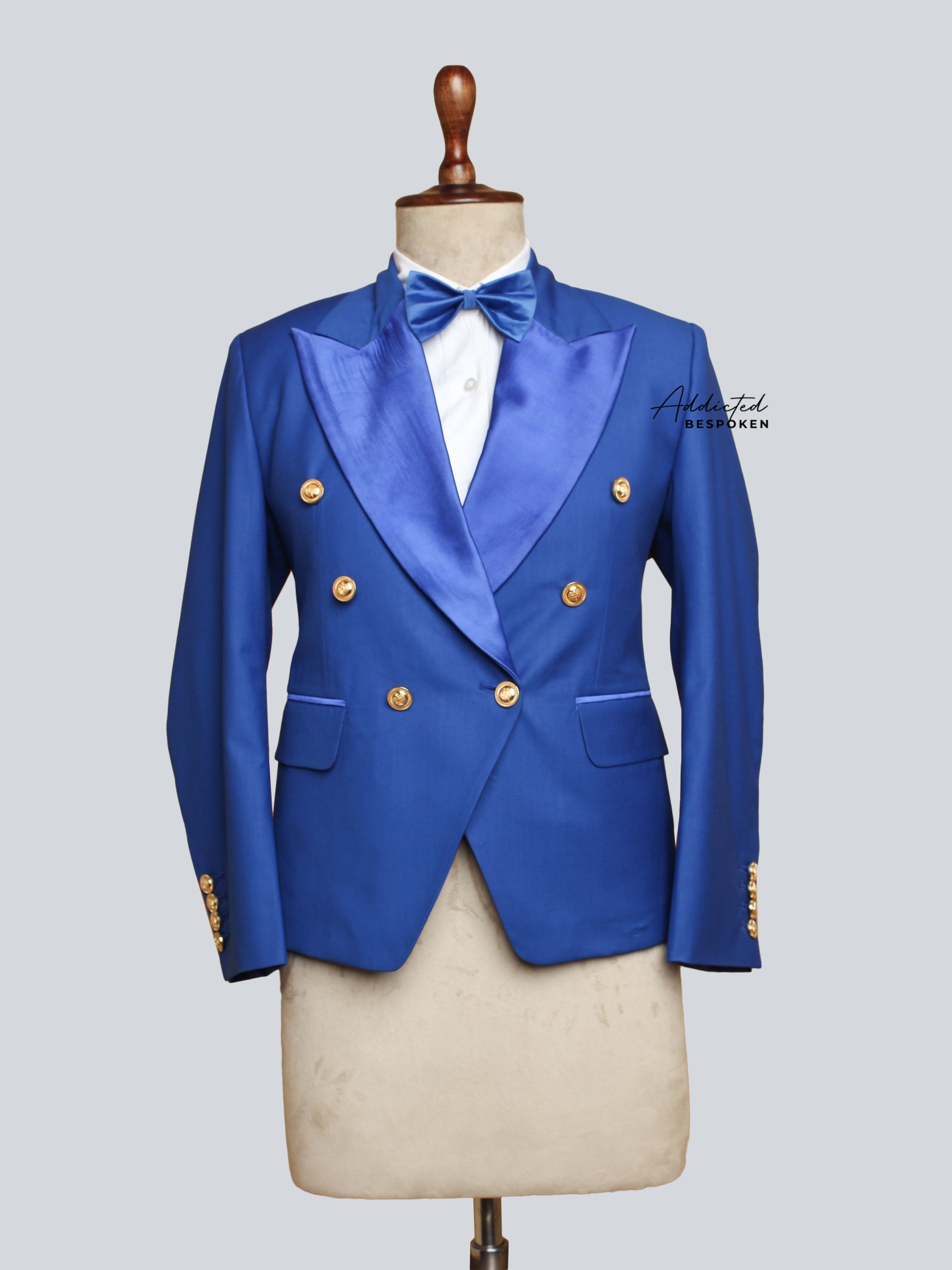 Cobalt Refined Bespoke Attire Addicted Bespoken