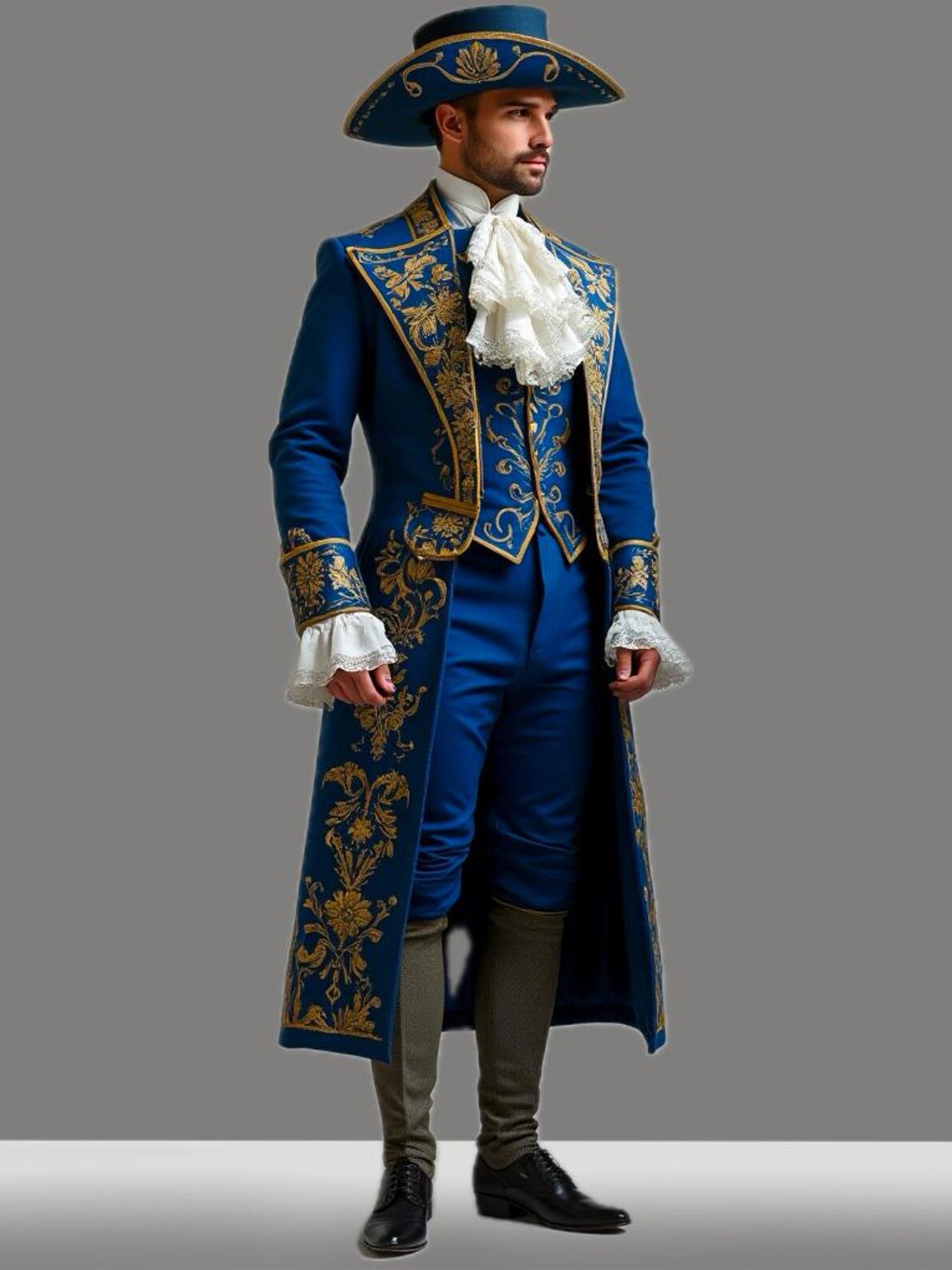 Royal-Inspired Wedding Ensemble Rococo History Suit (Copy) Addicted Bespoken