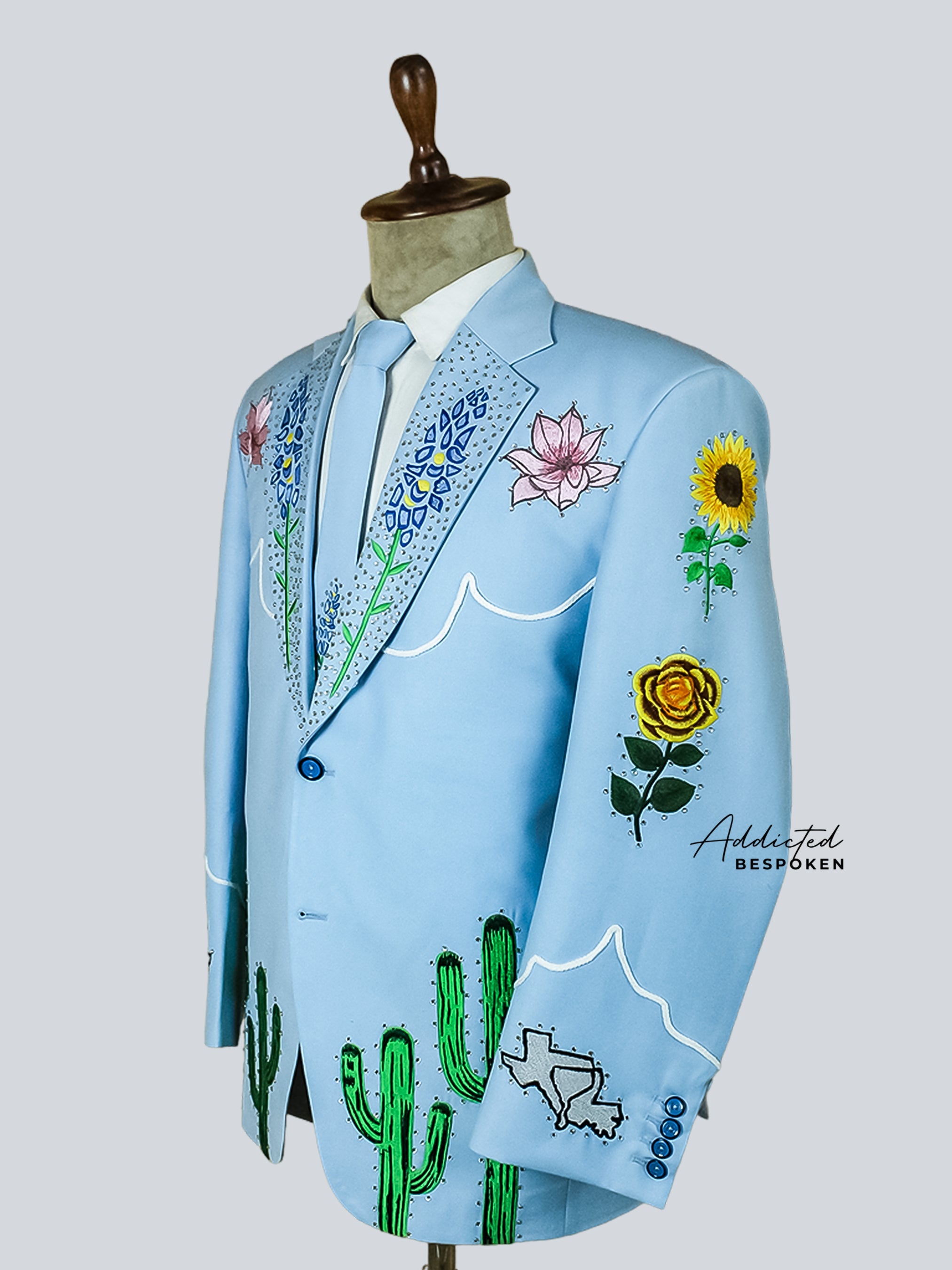 Rustic Elegance Western Suit Addicted Bespoken