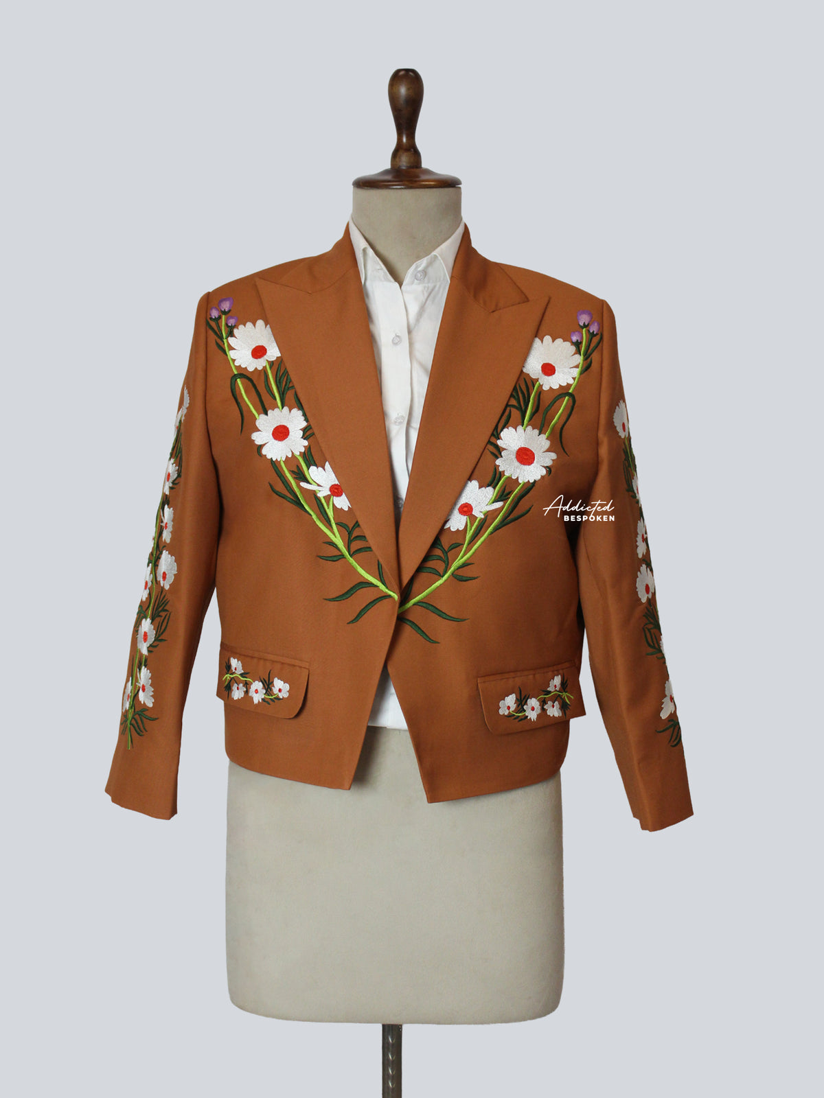 Brown Western Wedding Suit Addicted Bespoken