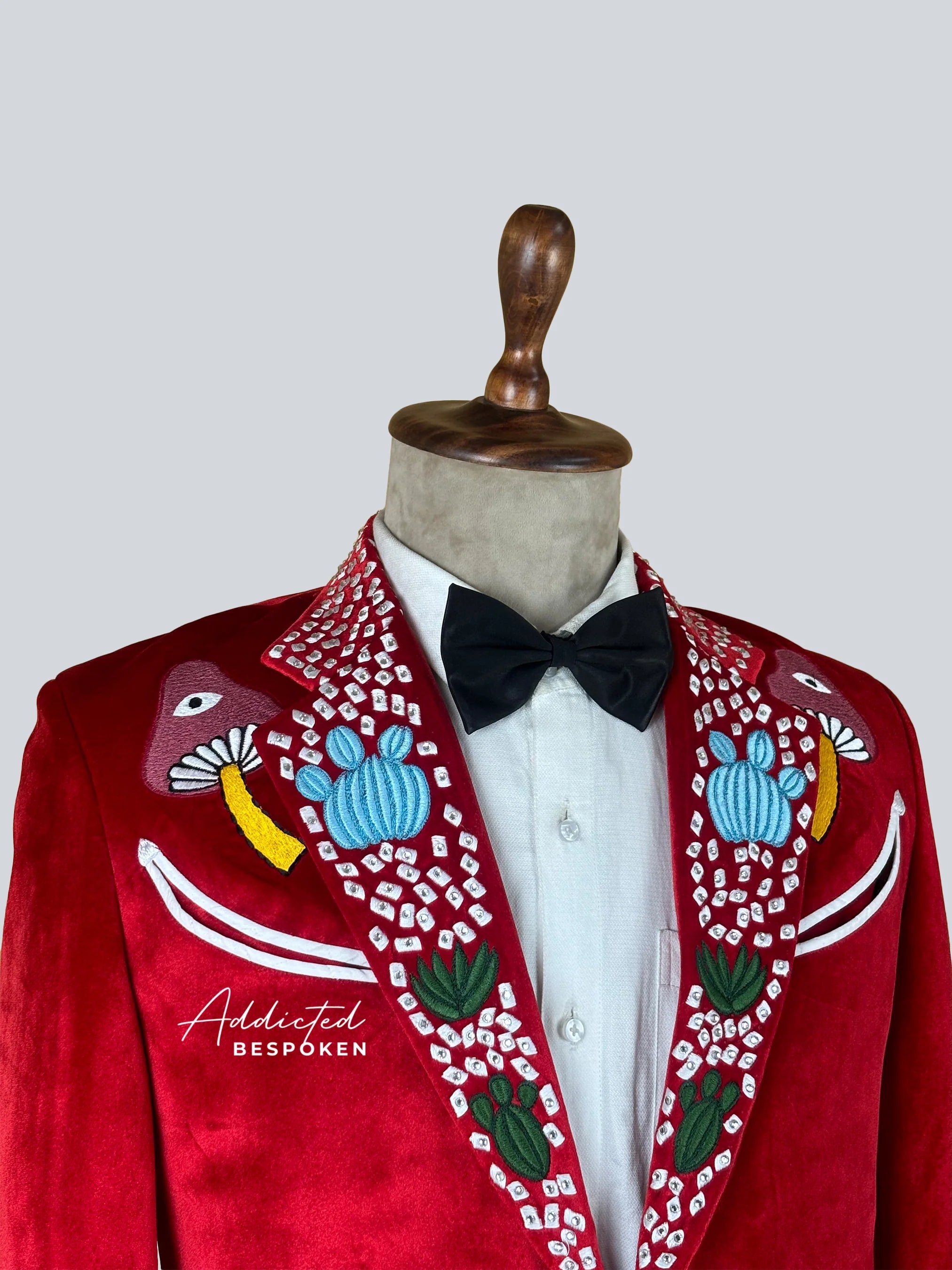 Mystical Mushroom Cactus Suit Addicted Bespoken