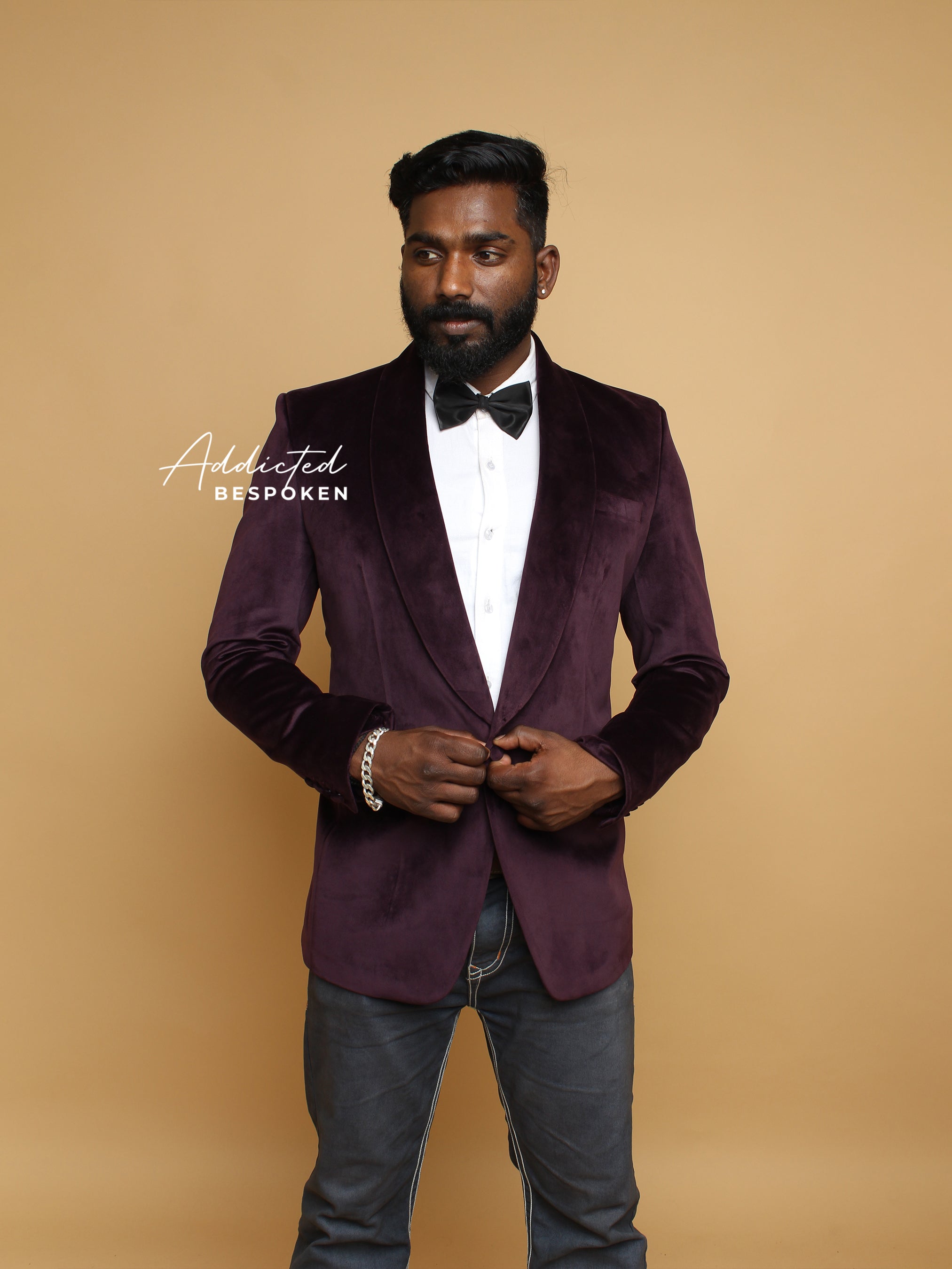 Designer Groomsmen Jacket Addicted Bespoken