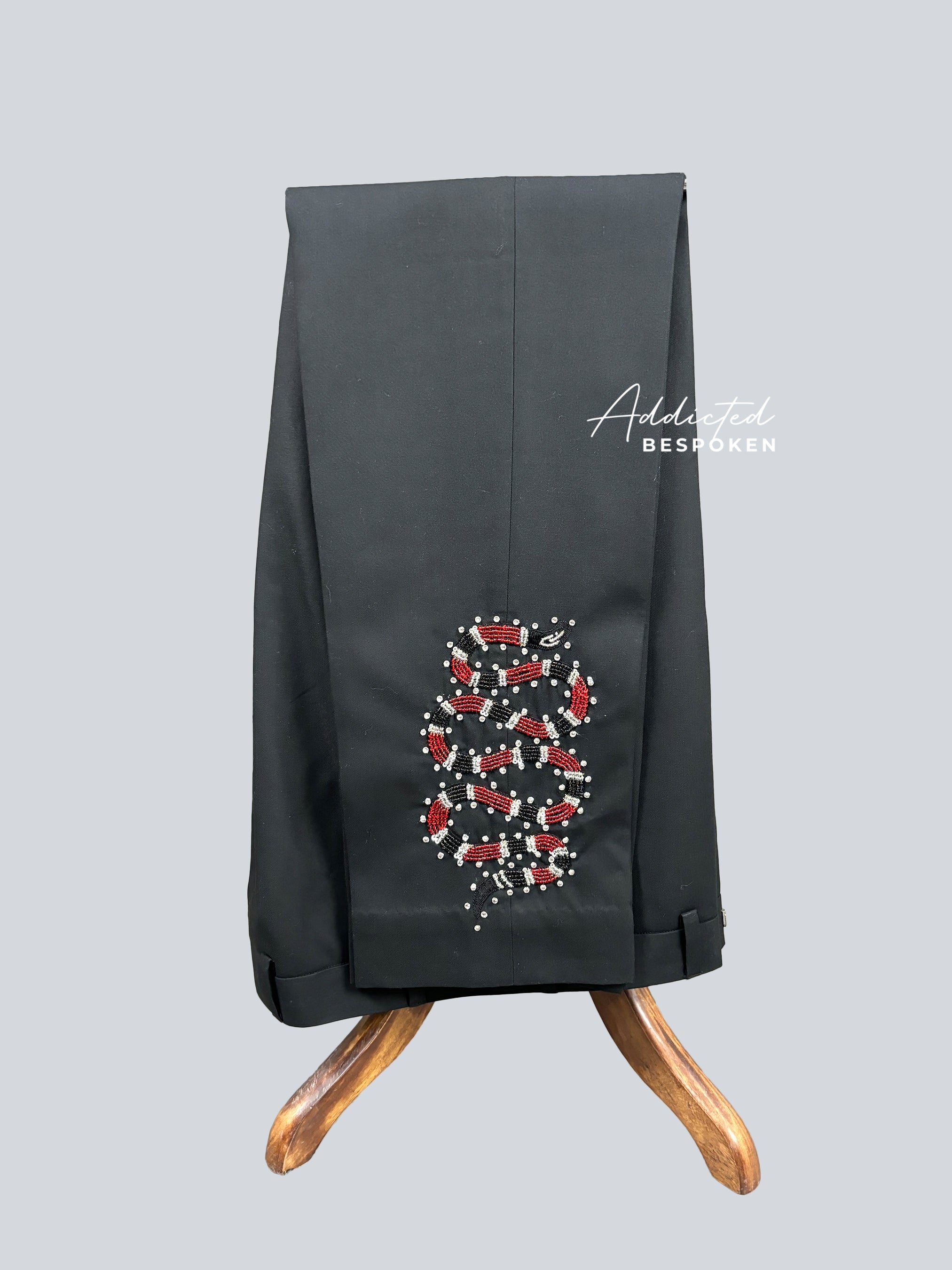 Rhinestone Embroidered Suit Addicted Bespoken