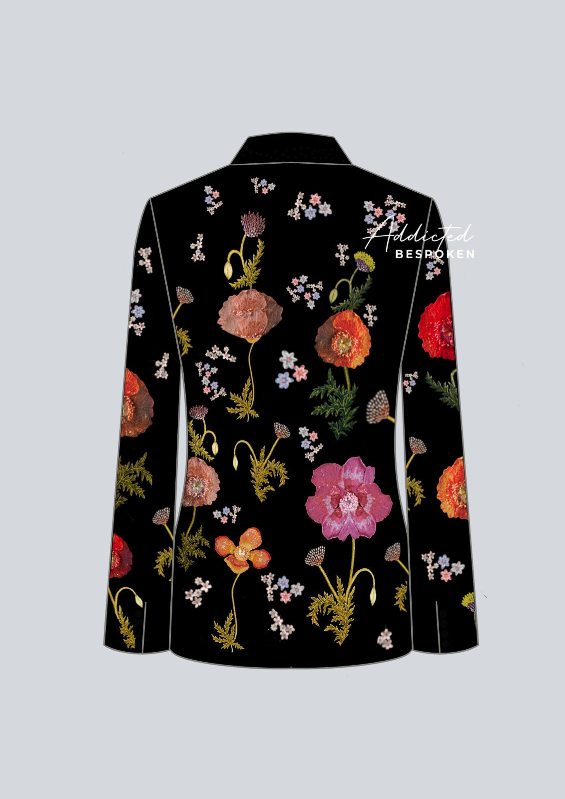Custom Floral Western Groomswear Addicted Bespoken