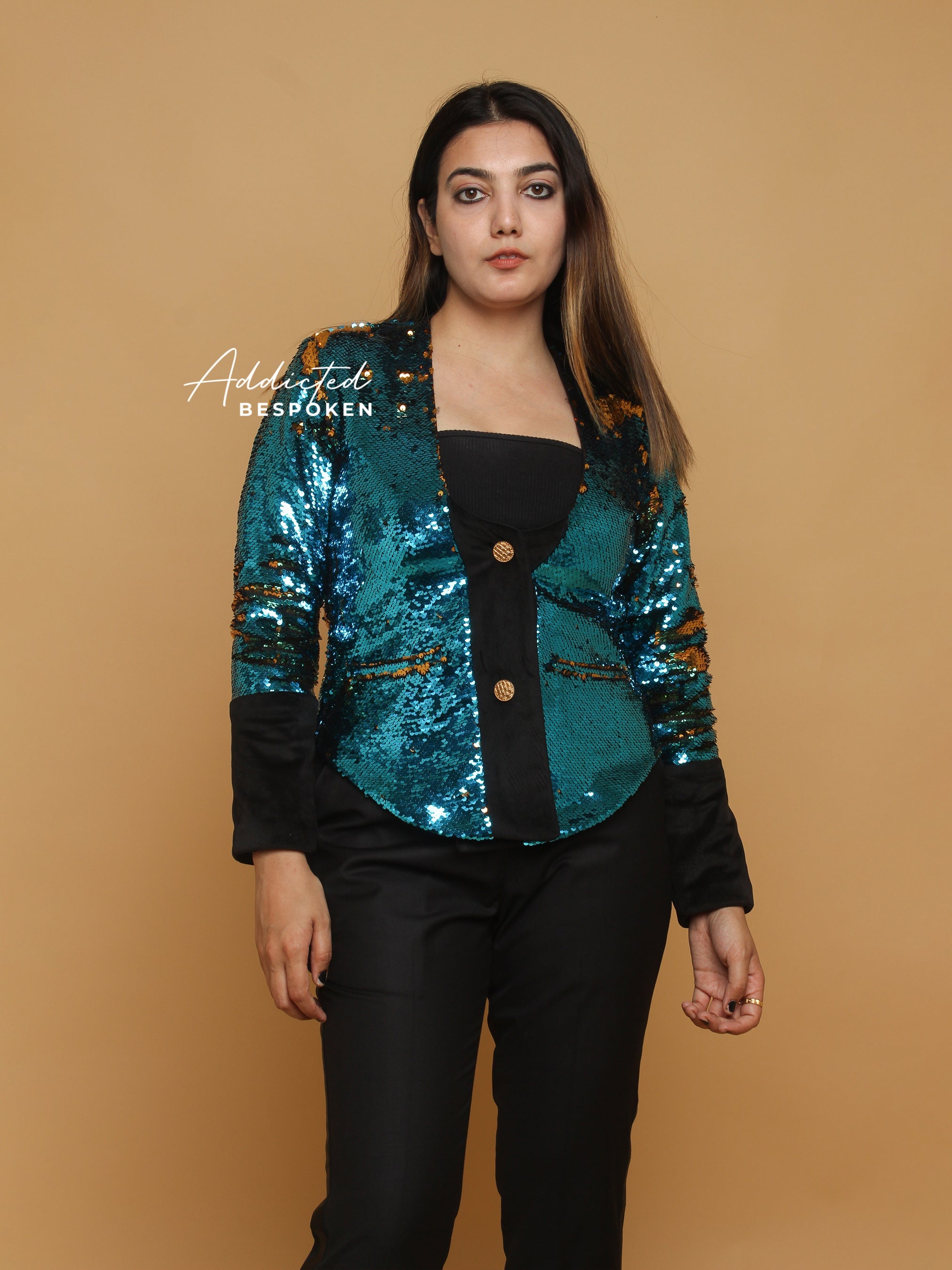 Holographic Sequin Tailcoat Addicted Bespoken