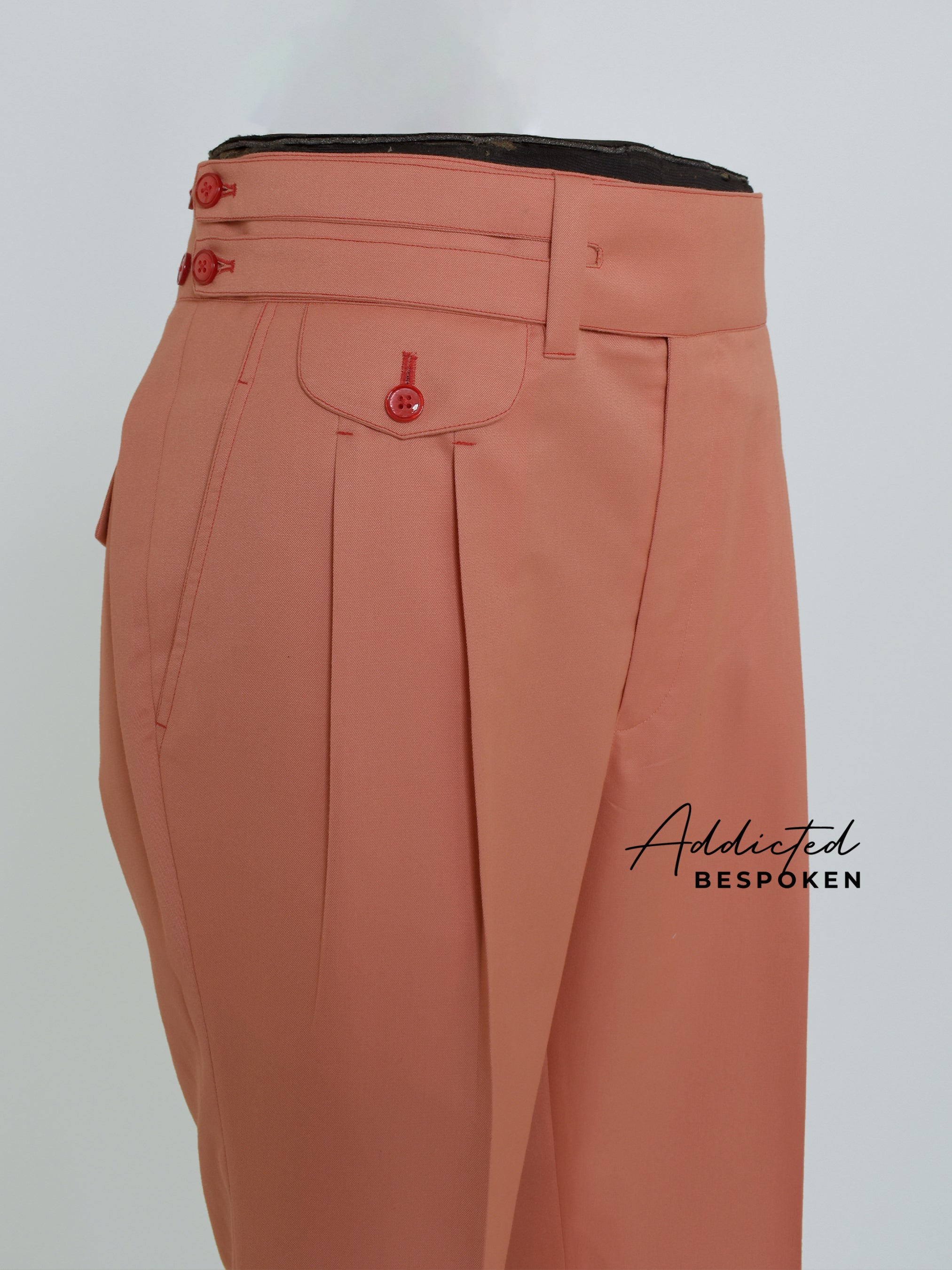 Pleated Gurkha Trousers Addicted Bespoken