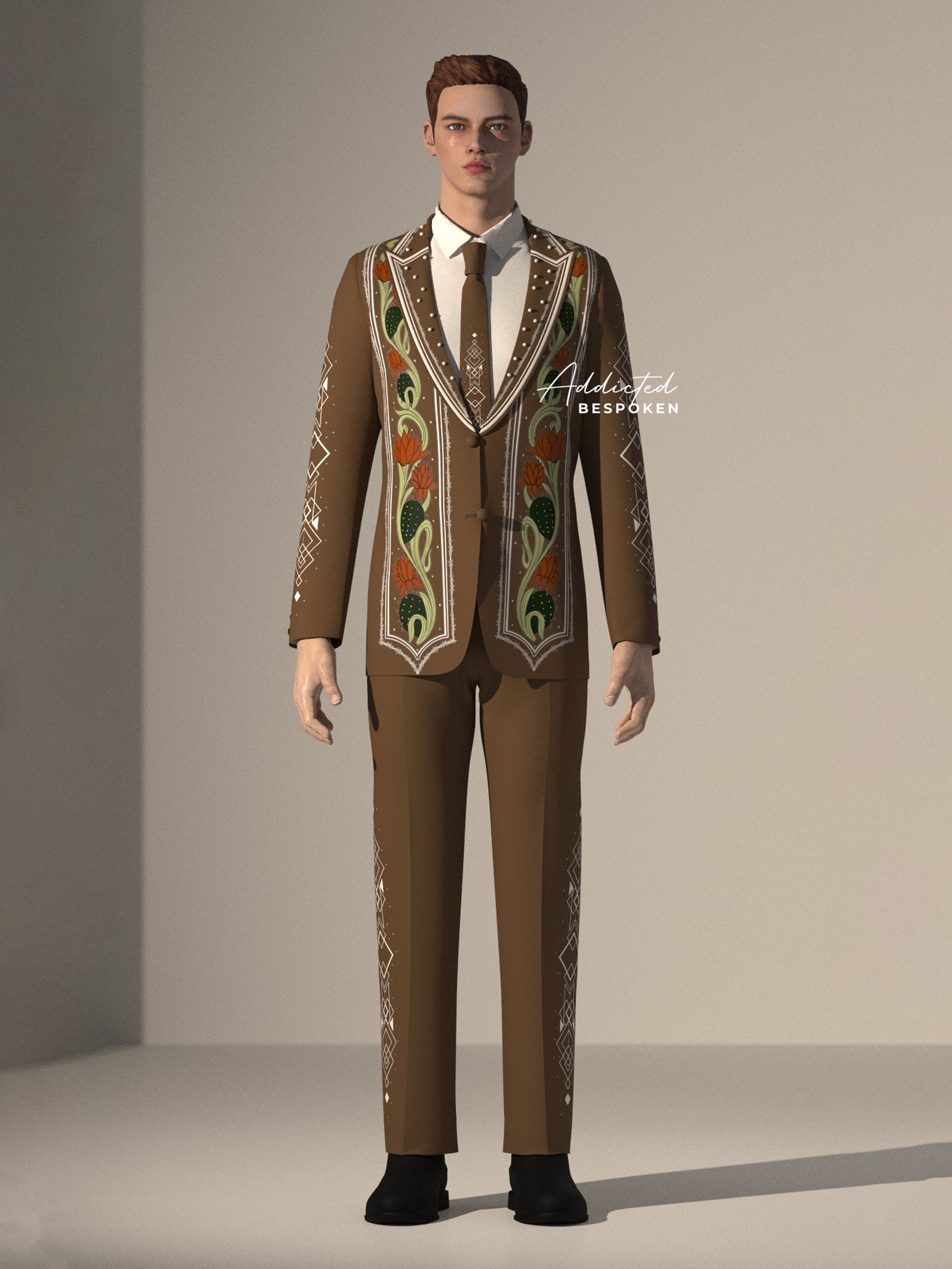 Western Suit, Embroidered Western Suits, Bespoke Wedding Suits, Wedding Men suits, Modern Groom Attire.