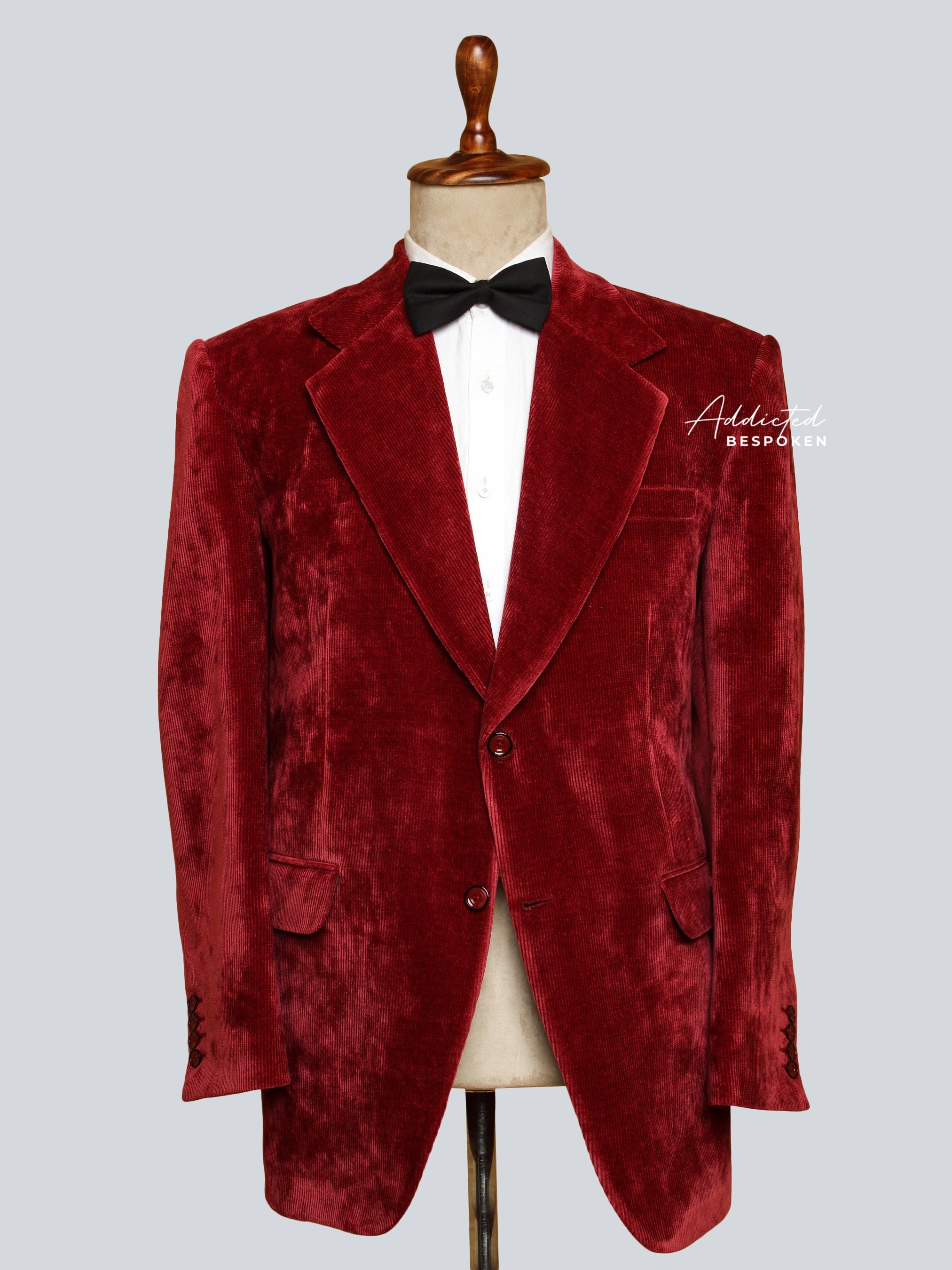 Elegant Single-Breasted Attire Addicted Bespoken