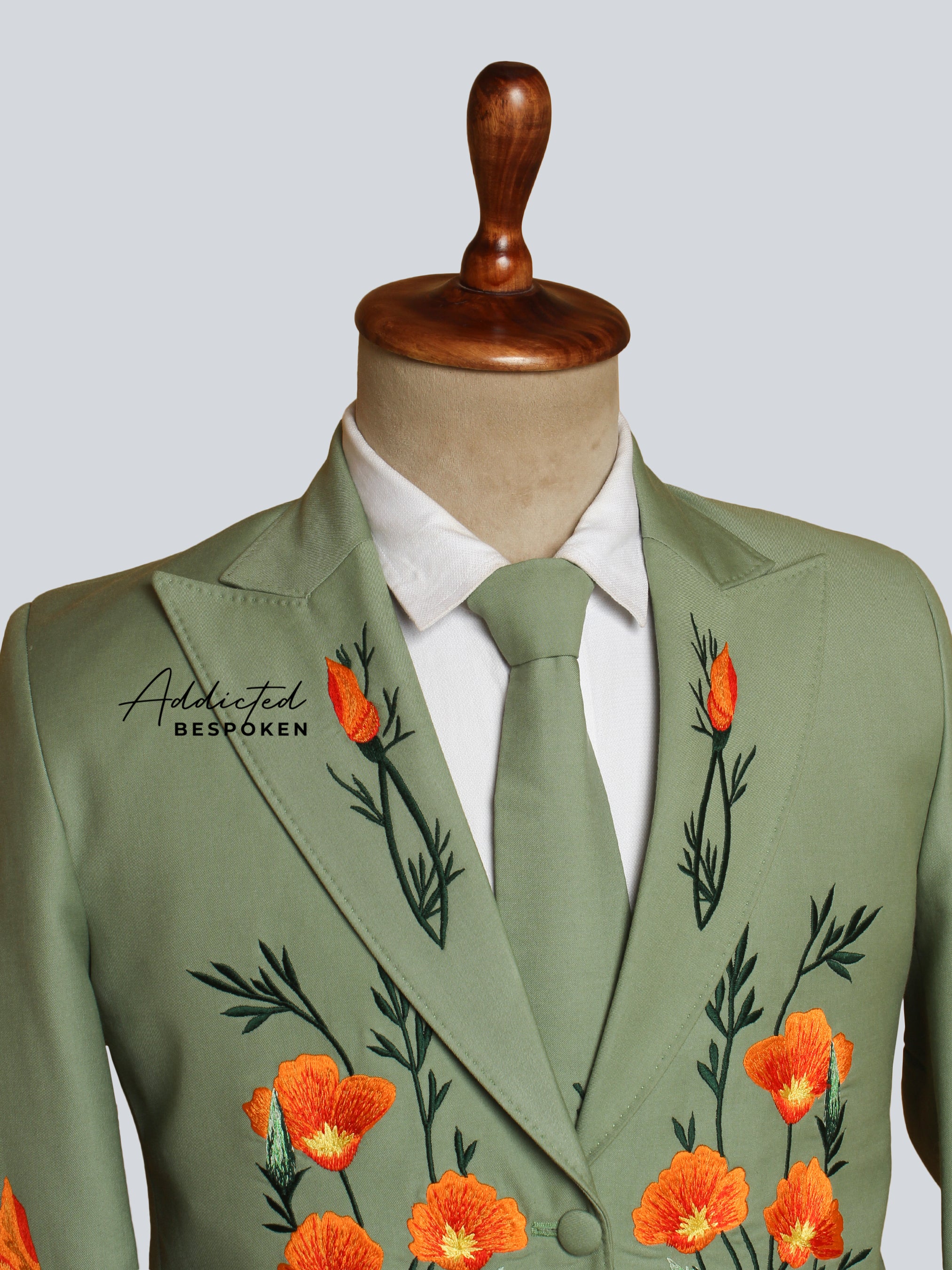 Verdant Bloom Chic Elegance