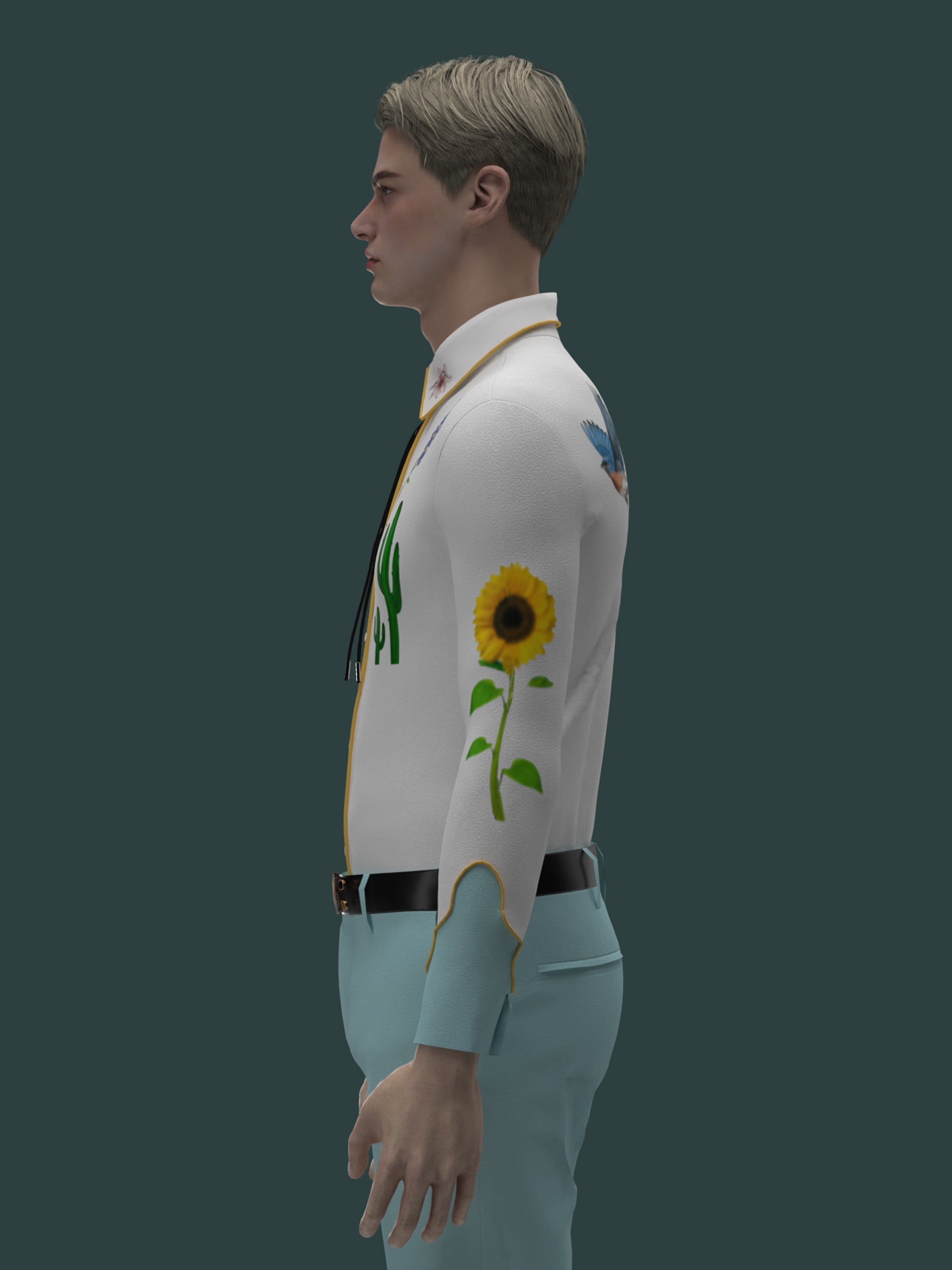 Rustic Elegance Western Shirt