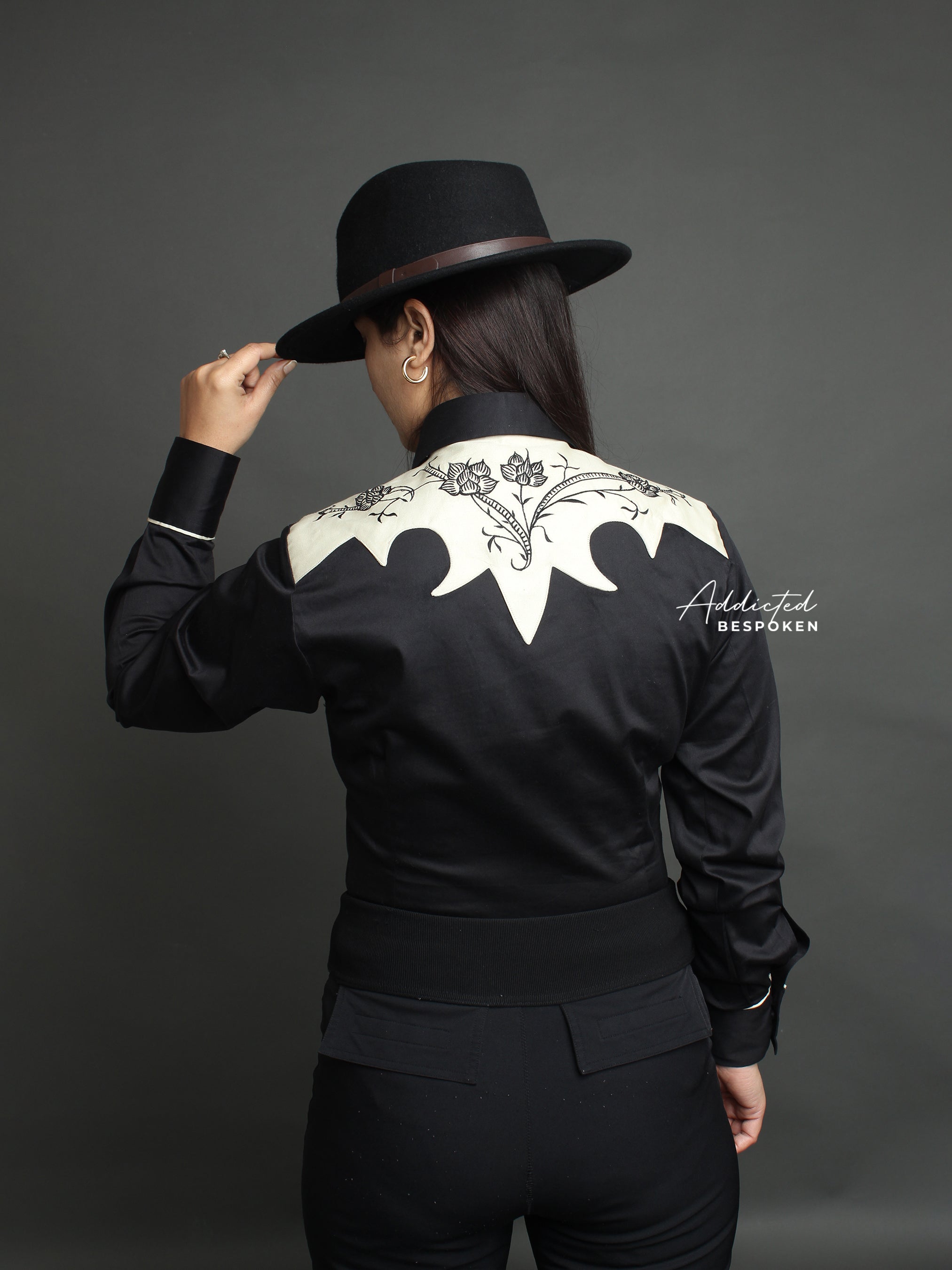 Custom Cowboy-Inspired Shirt Addicted Bespoken